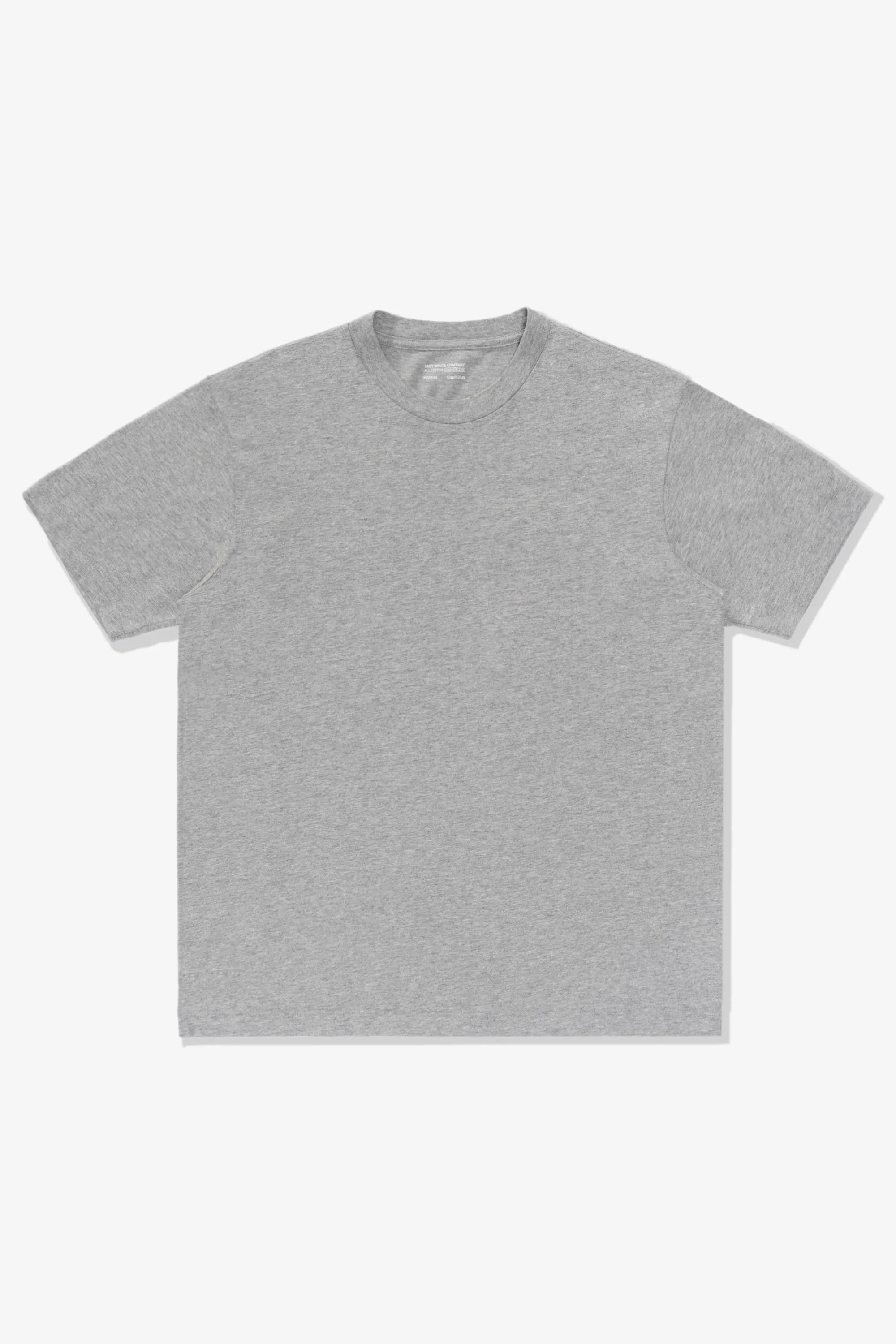 ATHENS T-SHIRT - HEATHER GREY sold by Lady White Co.