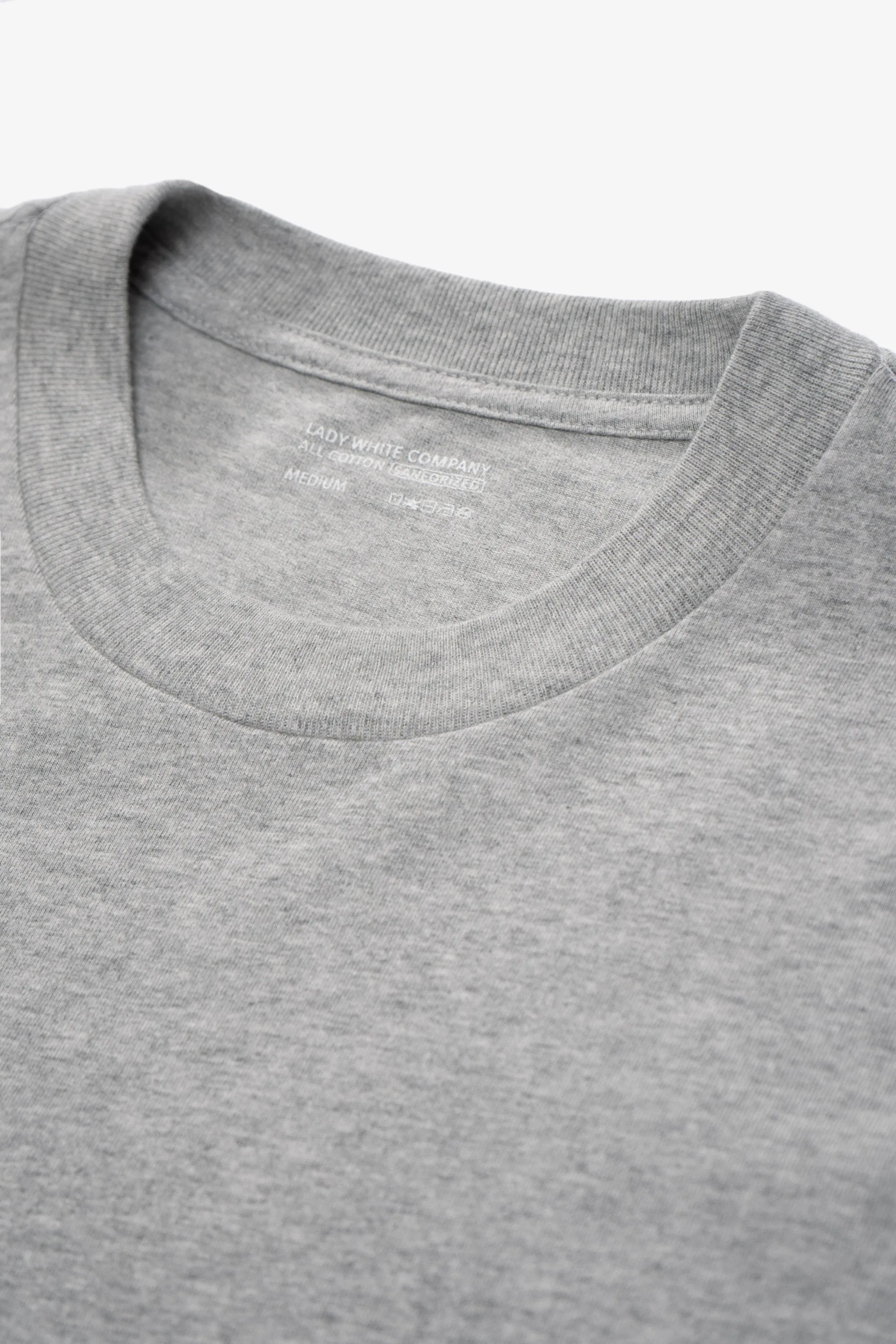 ATHENS T-SHIRT - HEATHER GREY sold by Lady White Co. product image thumbnail 4