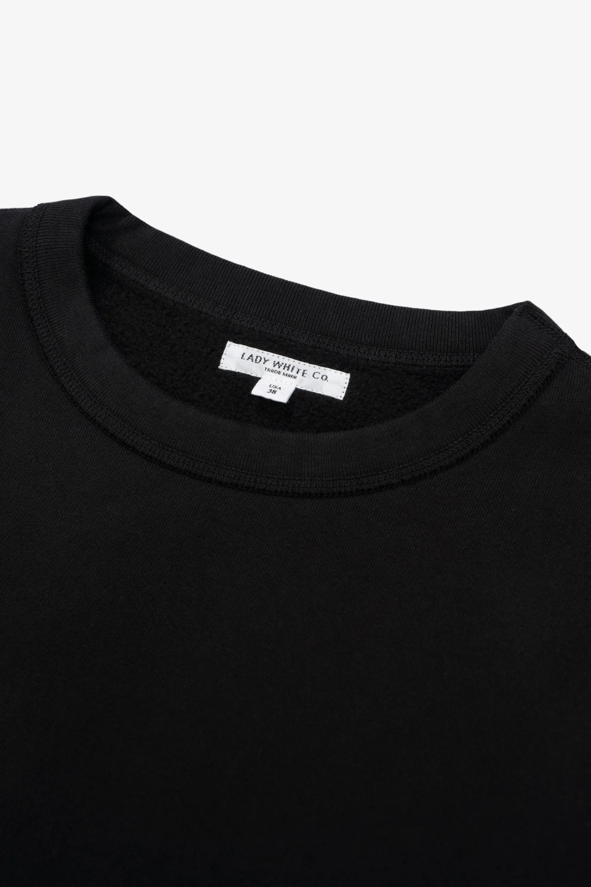 '44 FLEECE - BLACK sold by Lady White Co. product image thumbnail 4