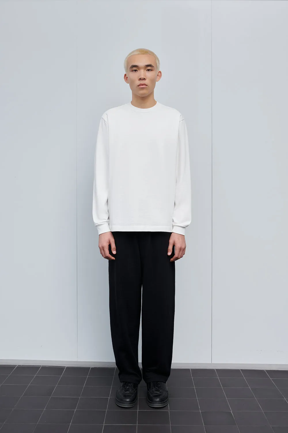 L/S RUGBY T-SHIRT - WHITE sold by Lady White Co. product image thumbnail 2