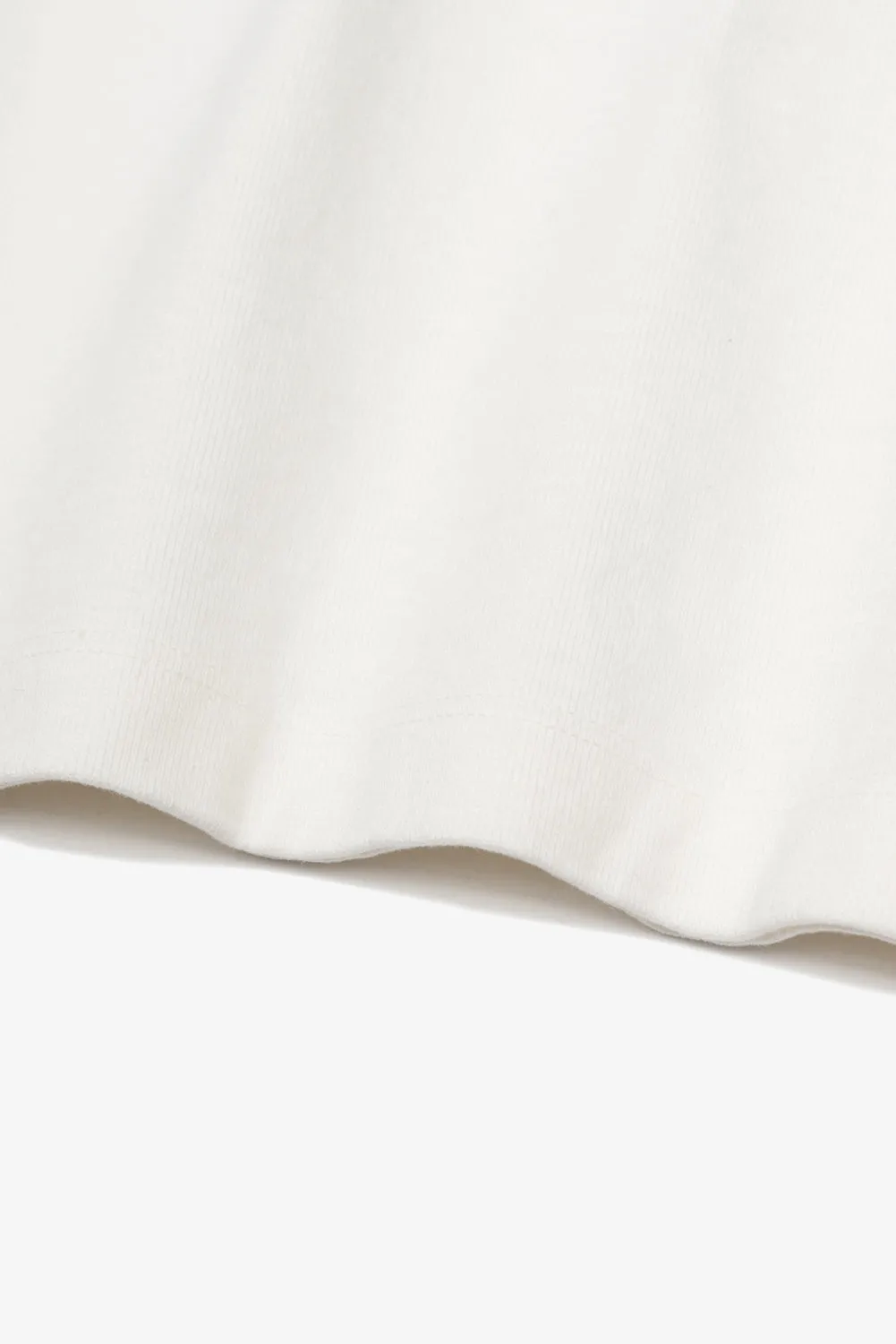 L/S RUGBY T-SHIRT - WHITE sold by Lady White Co. product image thumbnail 5