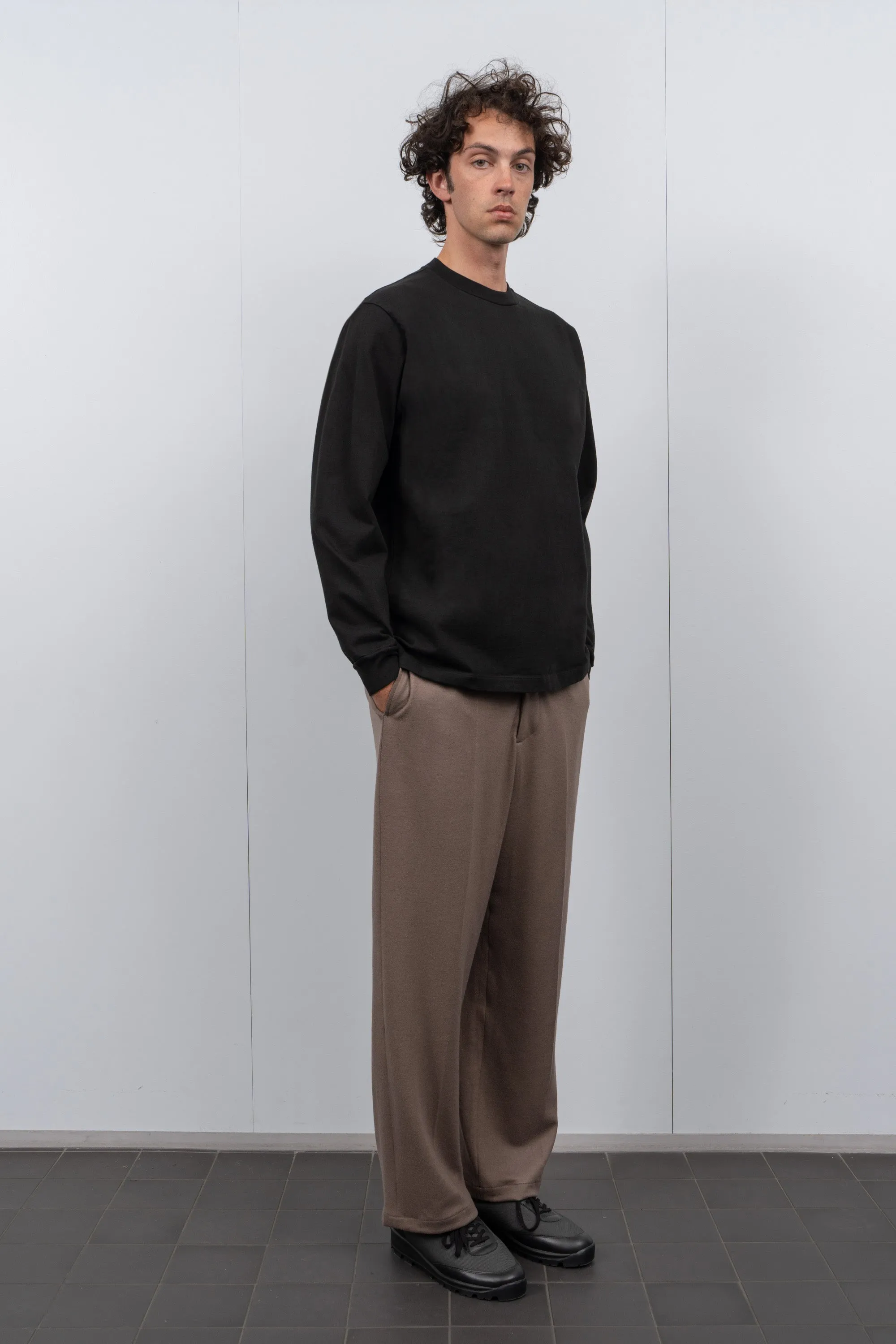 L/S RUGBY T-SHIRT - BLACK sold by Lady White Co. product image thumbnail 3