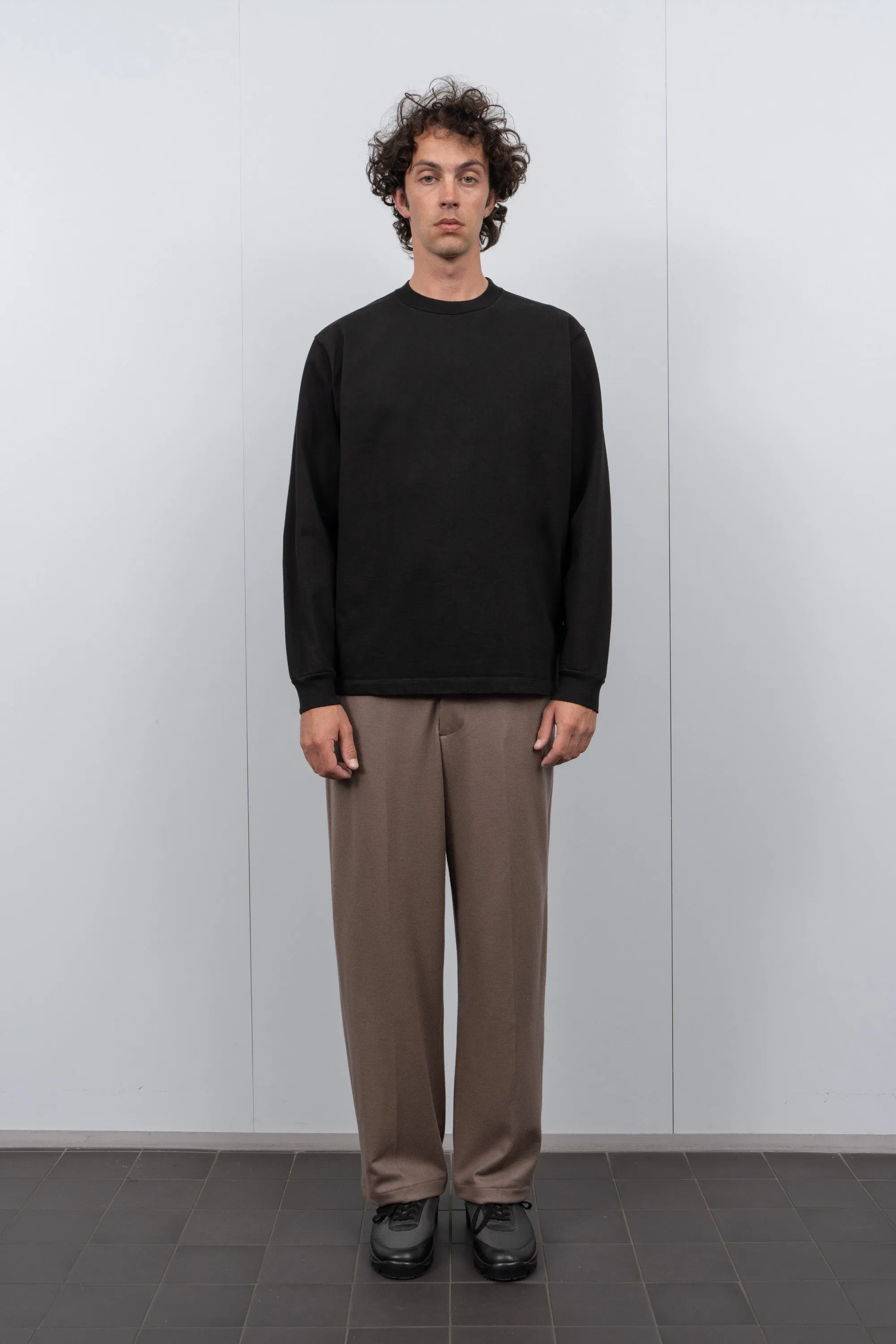 L/S RUGBY T-SHIRT - BLACK sold by Lady White Co. product image thumbnail 2