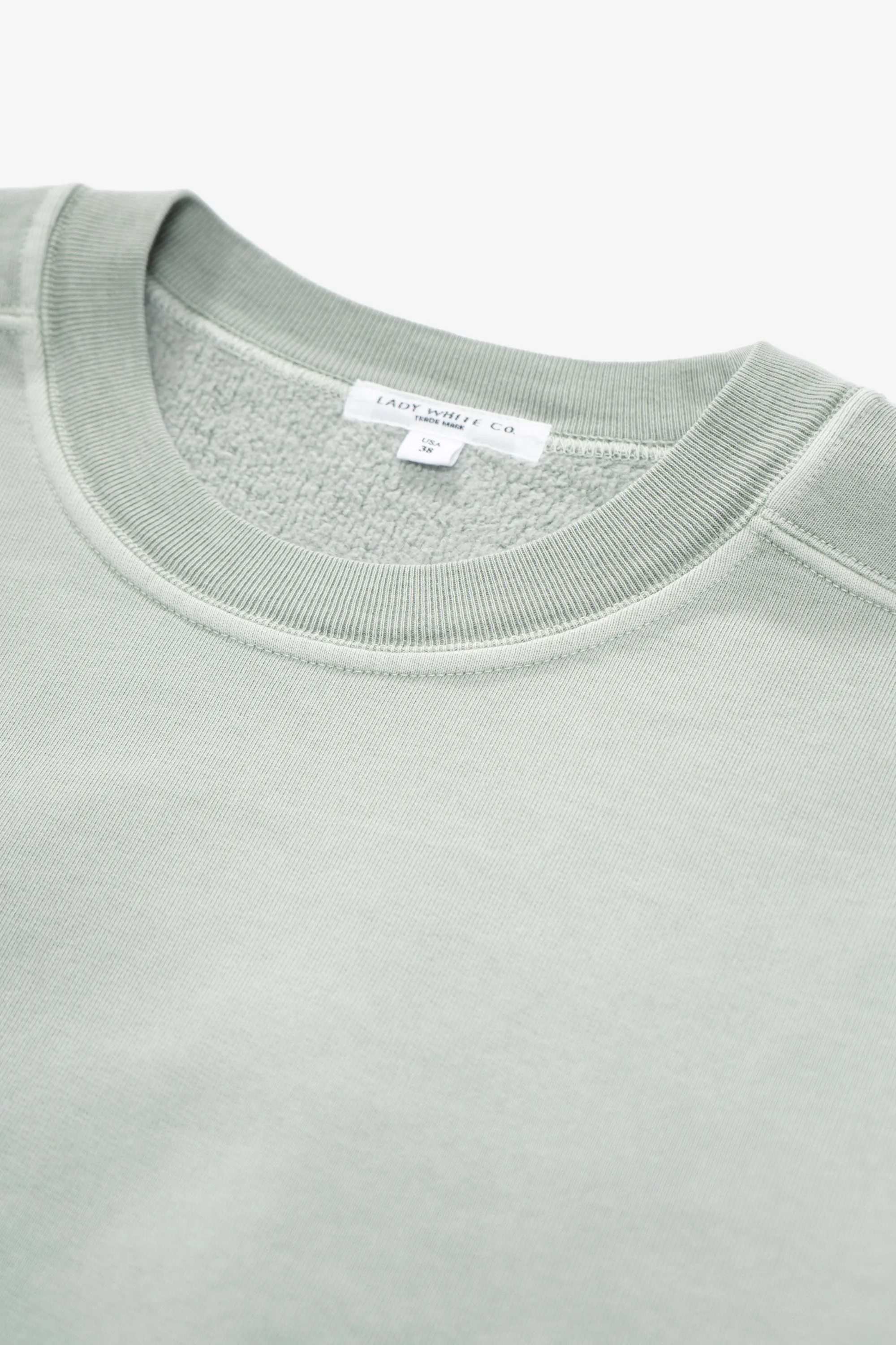 MINI CREWNECK - PIGMENT MINERAL sold by Lady White Co. product image thumbnail 4