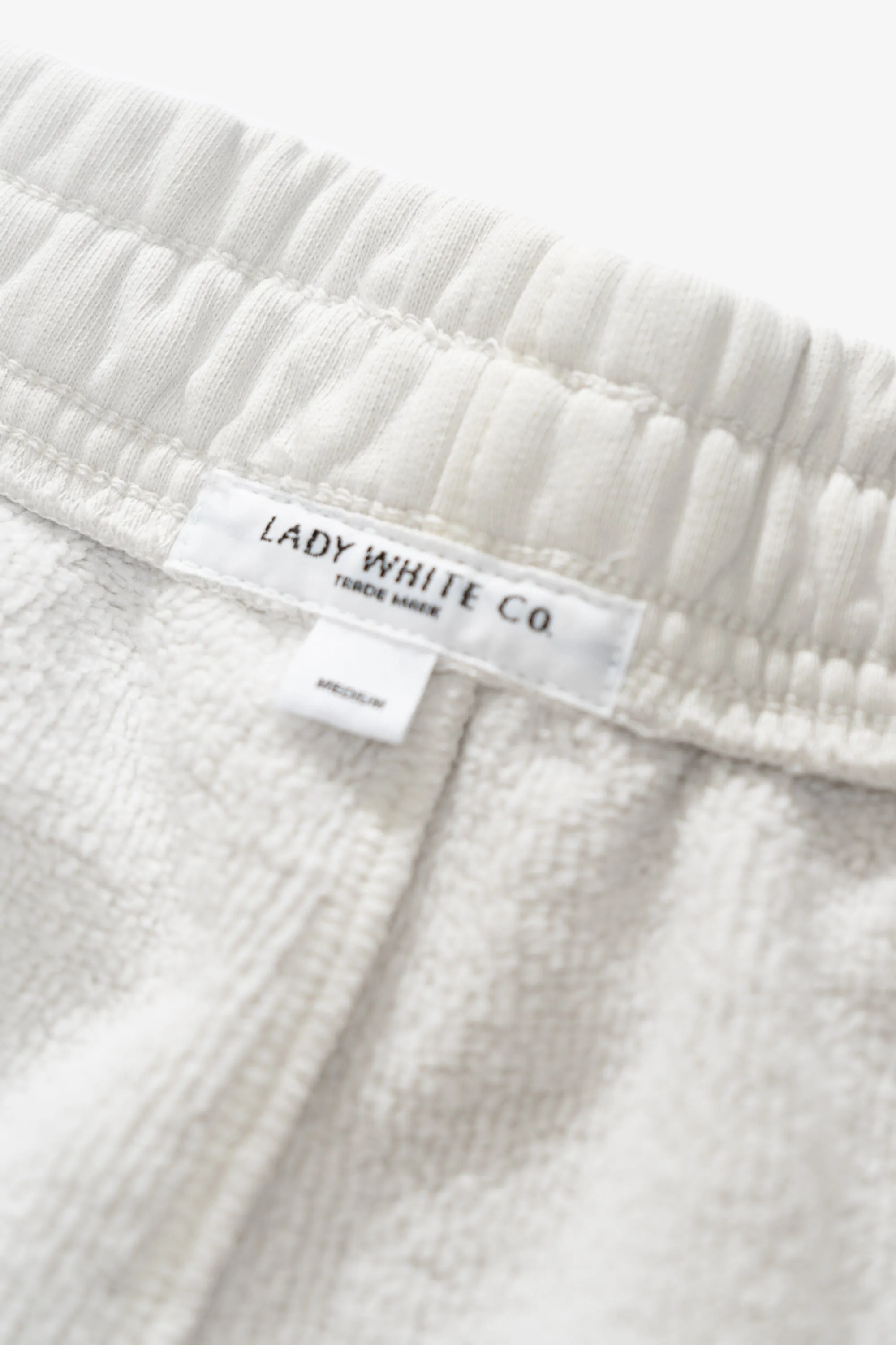 MIDWEIGHT SWEATPANTS - OFF WHITE sold by Lady White Co. product image thumbnail 5