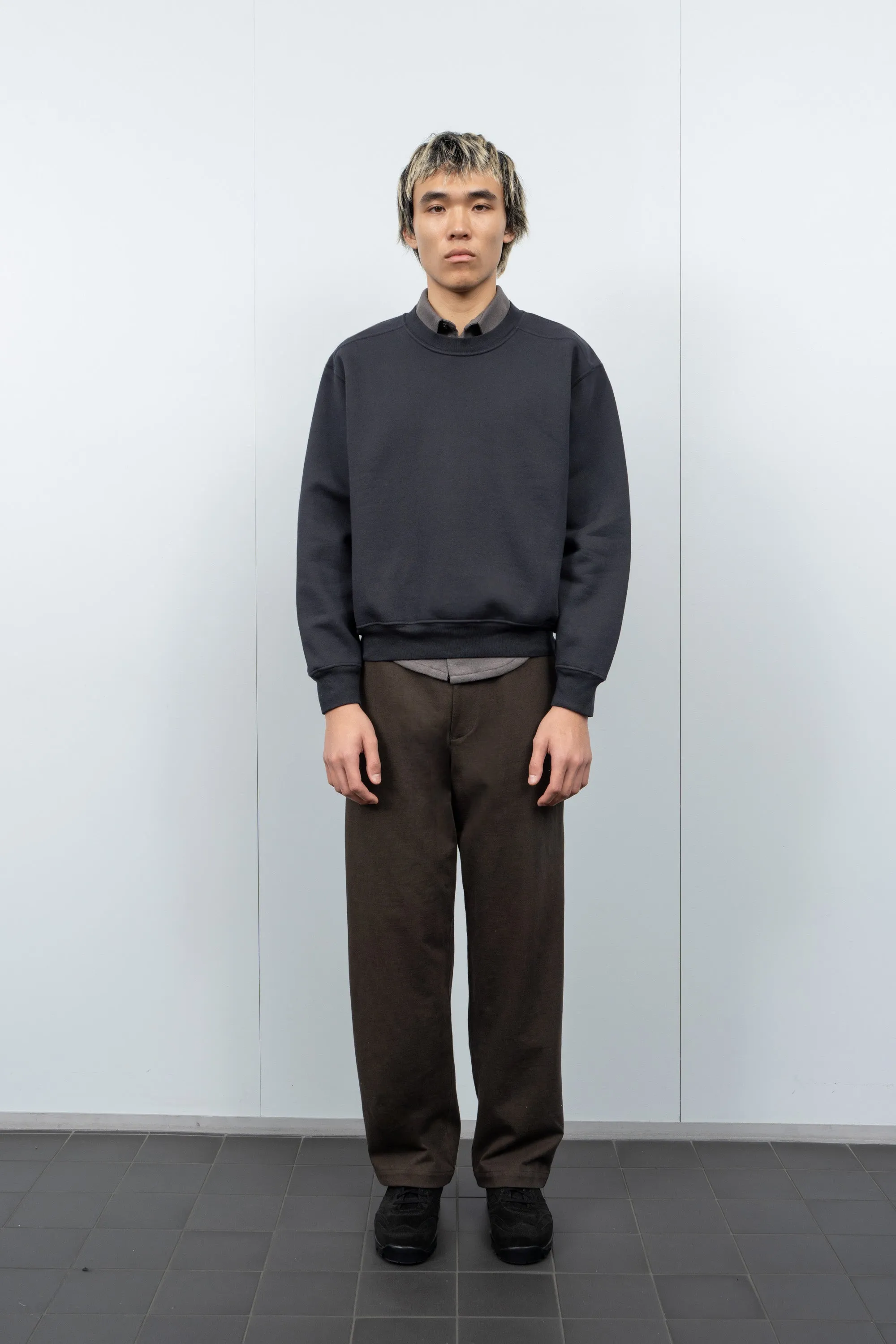 MINI CREWNECK - ANTHRACITE sold by Lady White Co. product image thumbnail 2