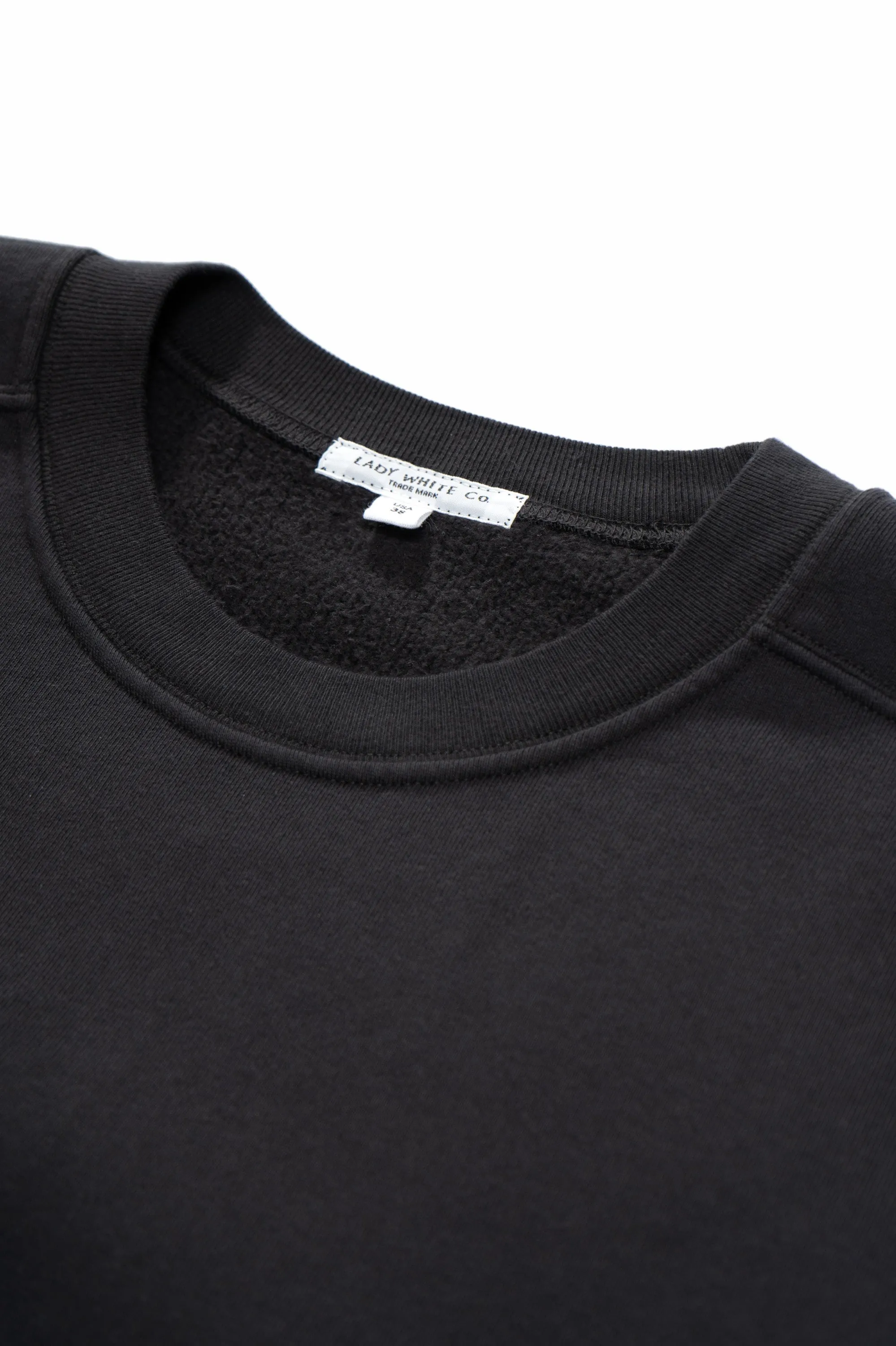 MINI CREWNECK - ANTHRACITE sold by Lady White Co. product image thumbnail 4