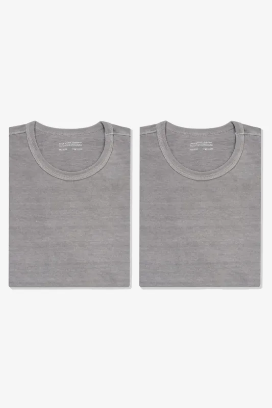 OUR T-SHIRT 2-PACK - PIGMENT CHALK sold by Lady White Co.