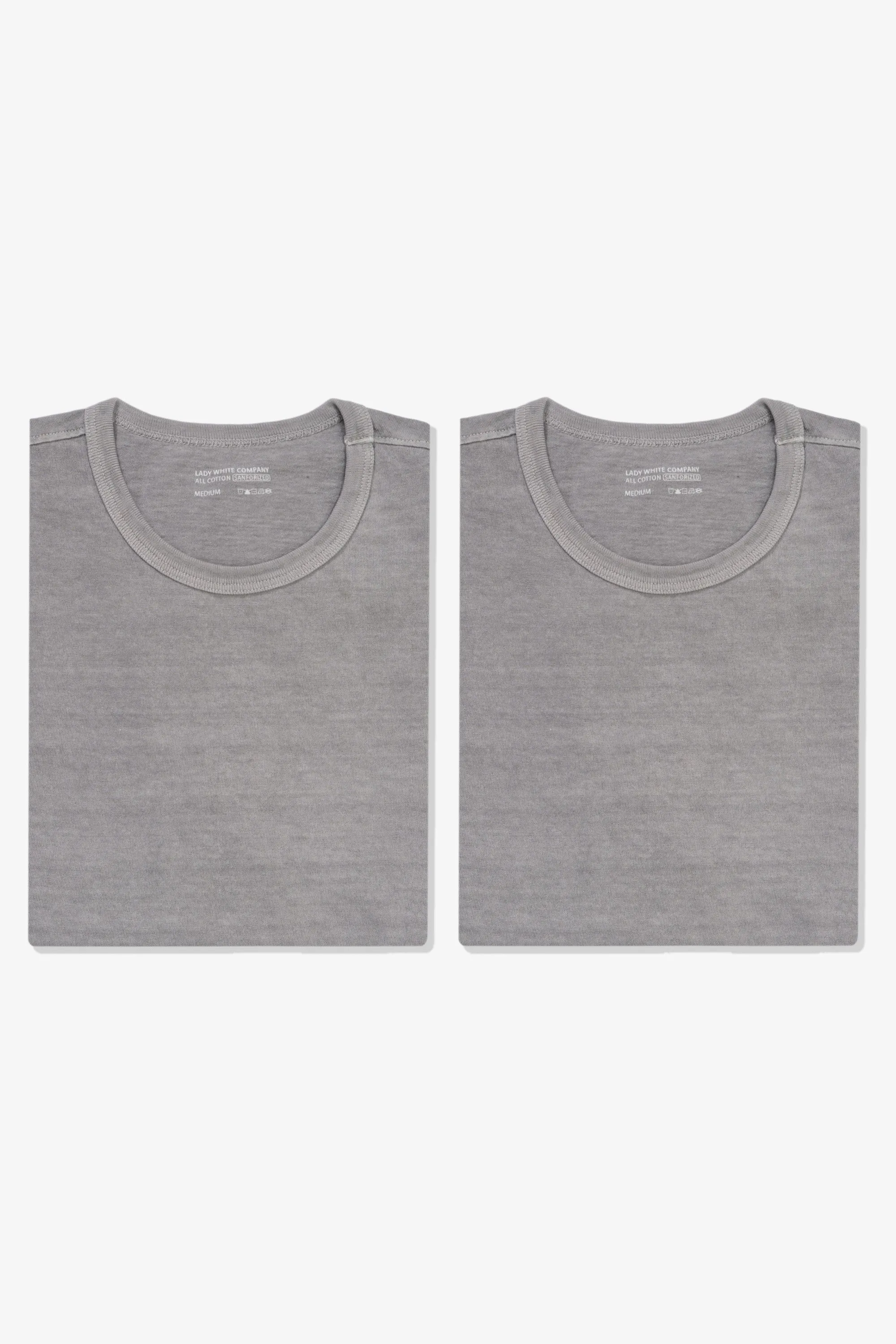 OUR T-SHIRT 2-PACK - PIGMENT CHALK sold by Lady White Co.