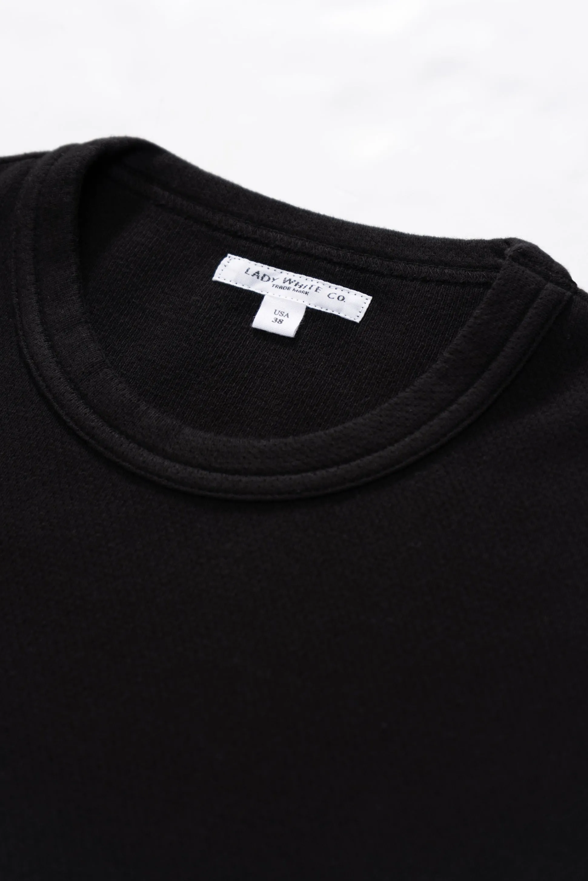 MESH T-SHIRT - BLACK sold by Lady White Co. product image thumbnail 4