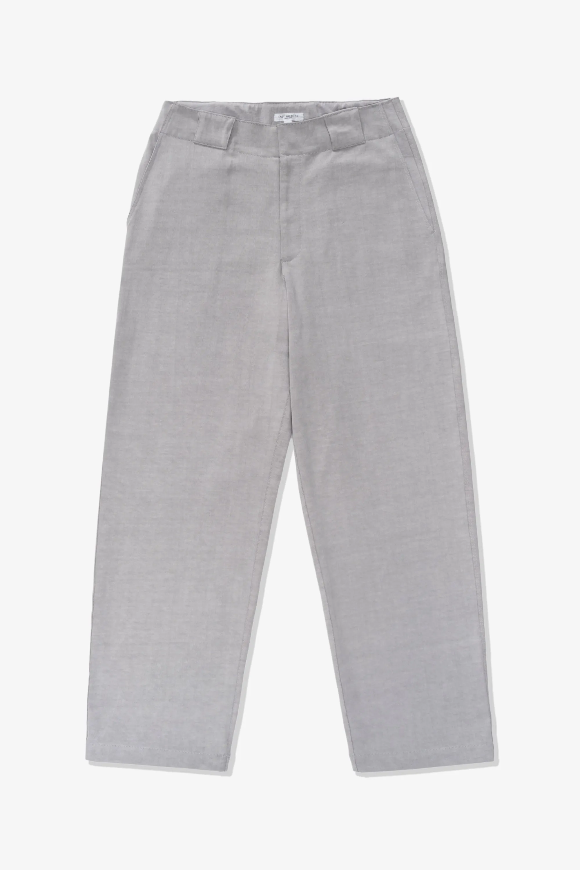 JERSEY TROUSER - PIGMENT CHALK sold by Lady White Co.
