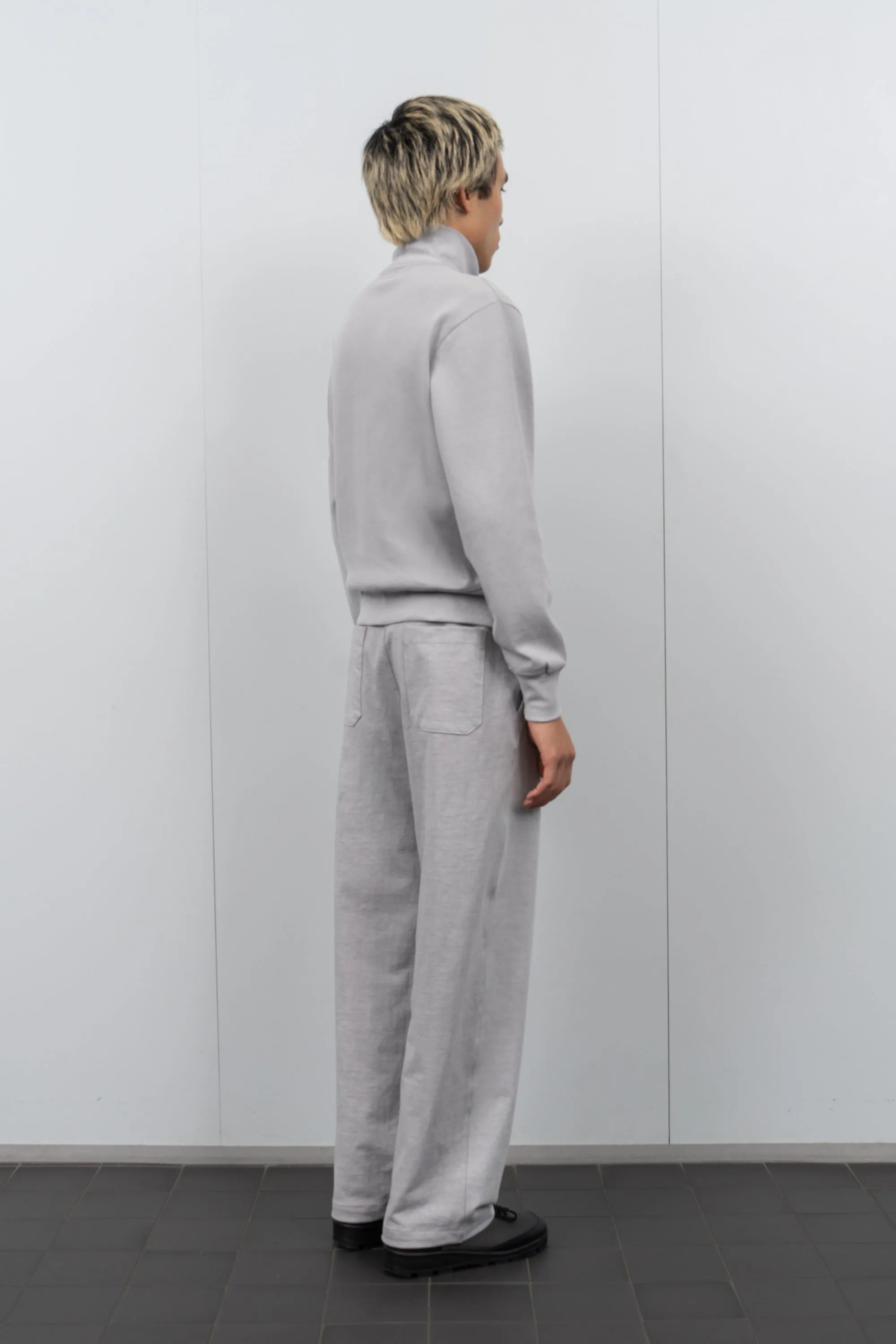 JERSEY TROUSER - PIGMENT CHALK sold by Lady White Co. product image thumbnail 3