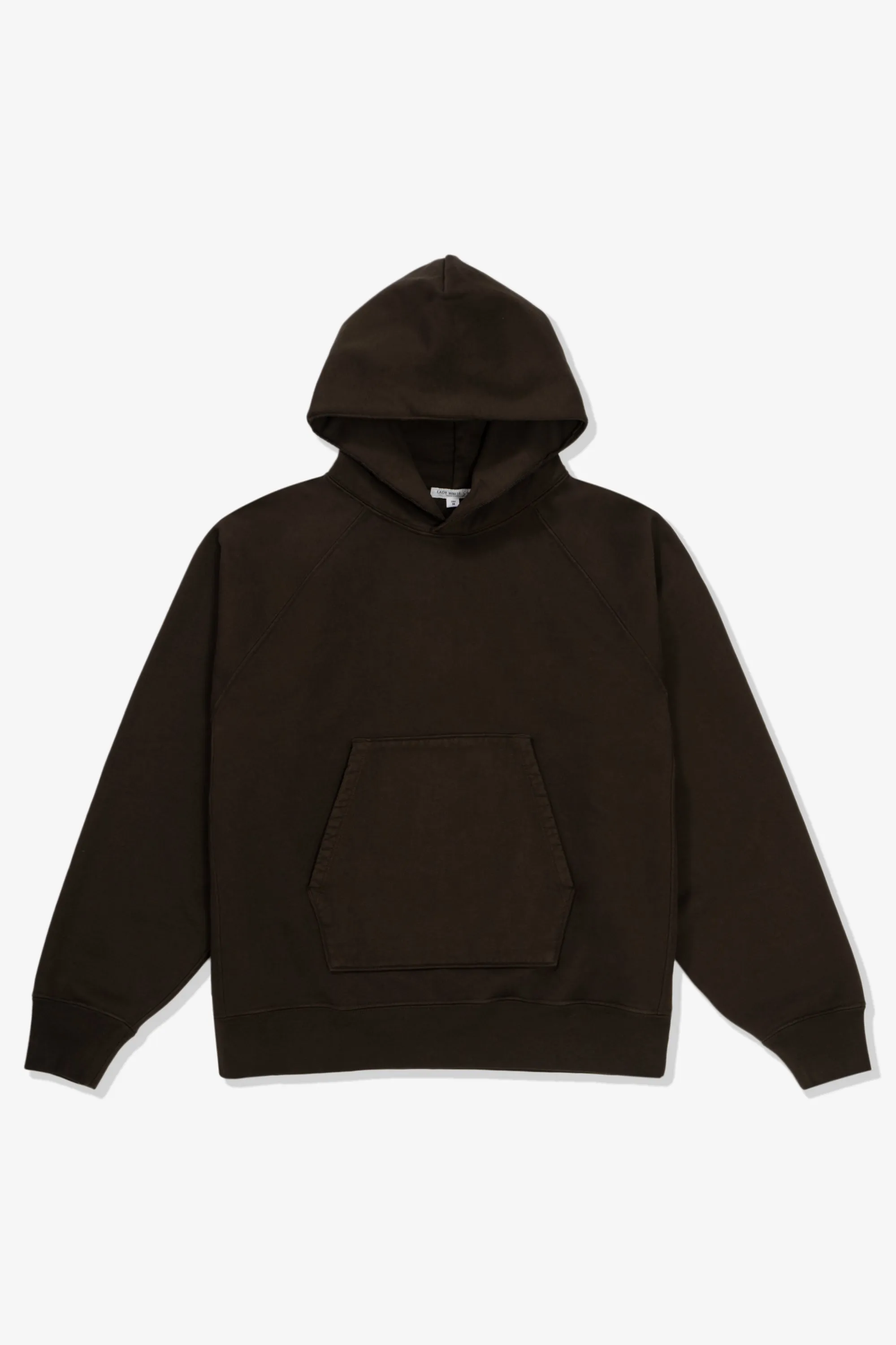 SUPER WEIGHTED HOODIE - BLACK OLIVE sold by Lady White Co.
