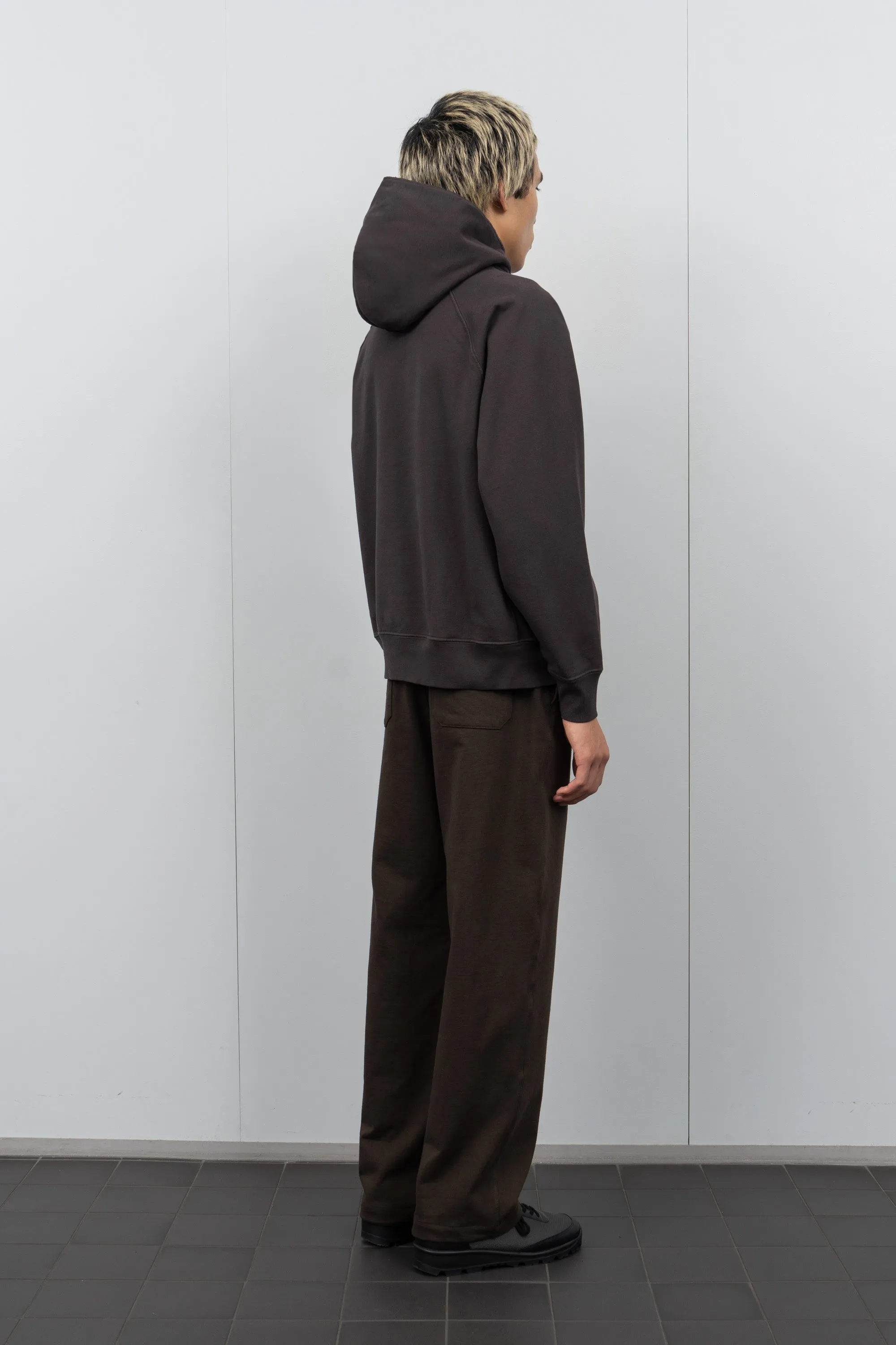 SUPER WEIGHTED HOODIE - TIRE BLACK sold by Lady White Co. product image thumbnail 3