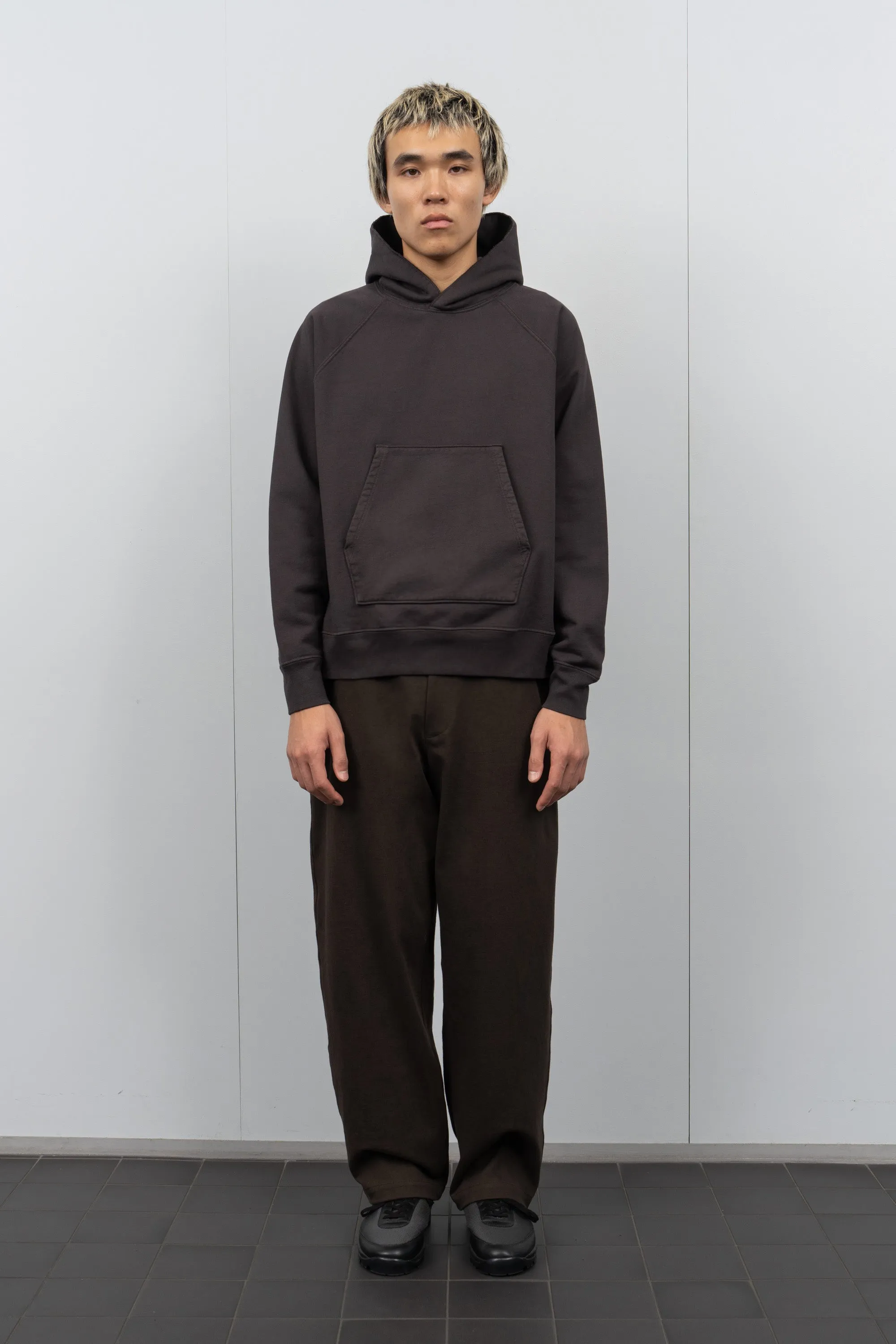 SUPER WEIGHTED HOODIE - TIRE BLACK sold by Lady White Co. product image thumbnail 2