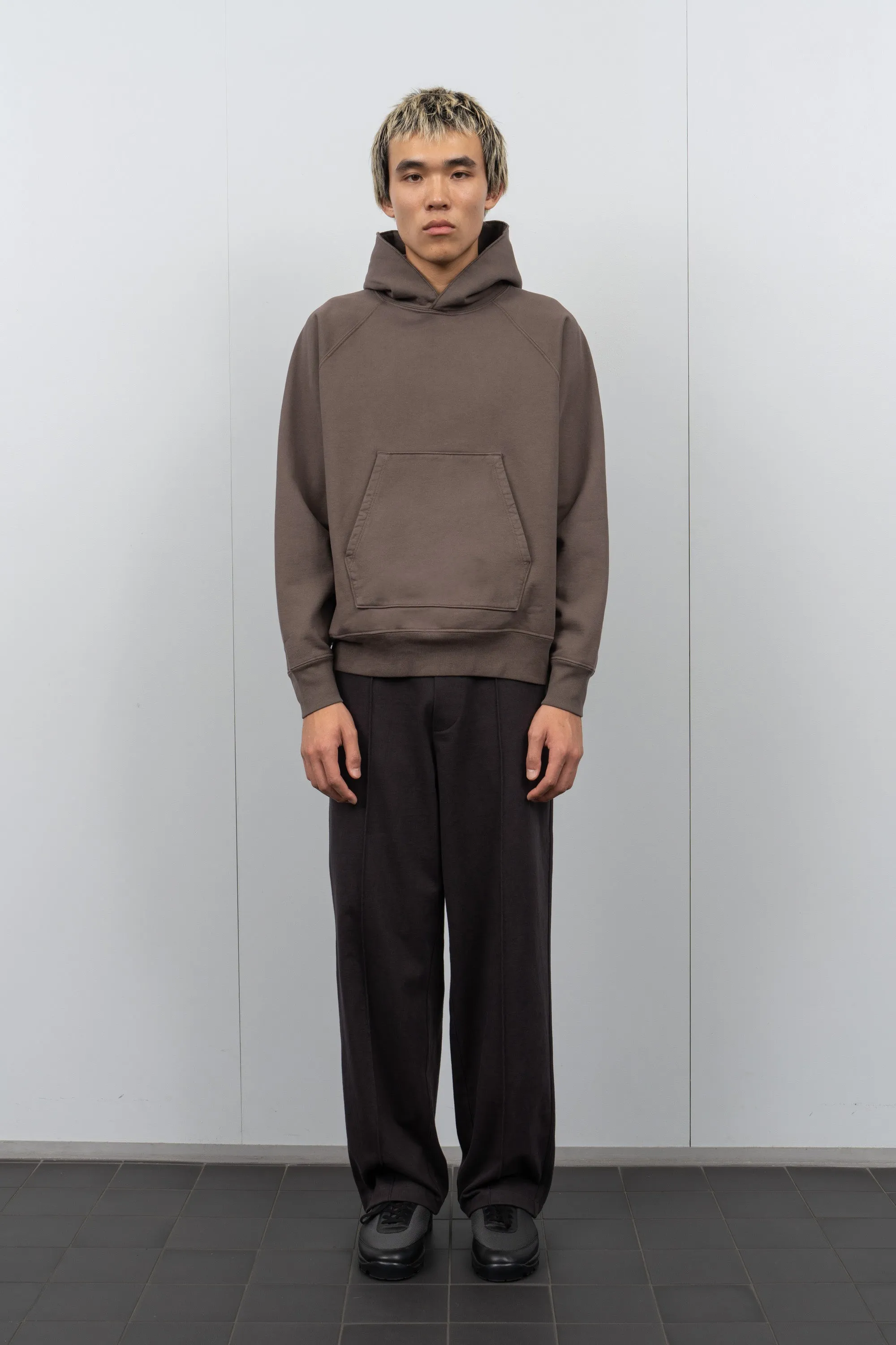 SUPER WEIGHTED HOODIE - DEEP CEMENT sold by Lady White Co. product image thumbnail 2