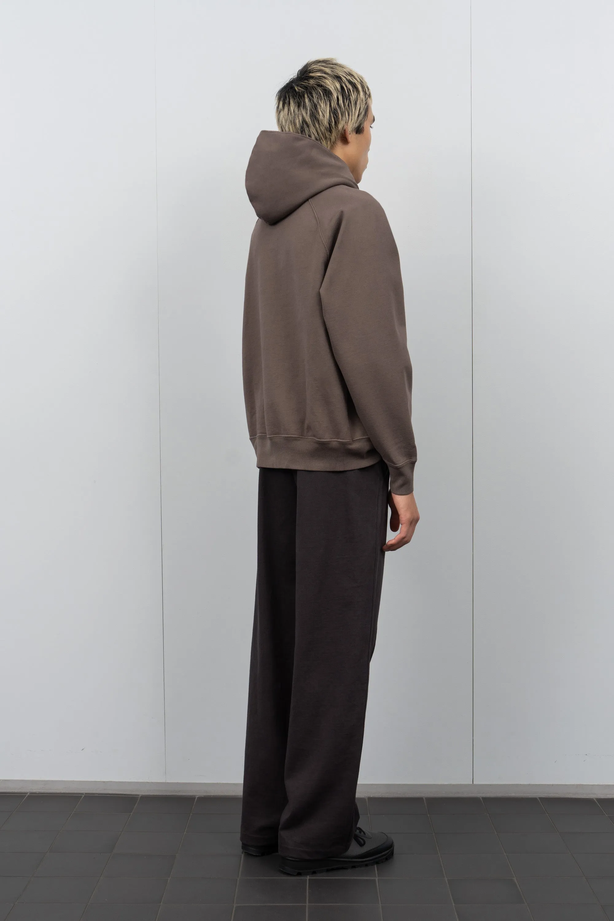 SUPER WEIGHTED HOODIE - DEEP CEMENT sold by Lady White Co. product image thumbnail 3