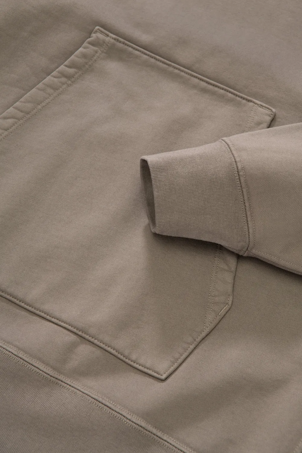 SUPER WEIGHTED HOODIE - DEEP CEMENT sold by Lady White Co. product image thumbnail 5