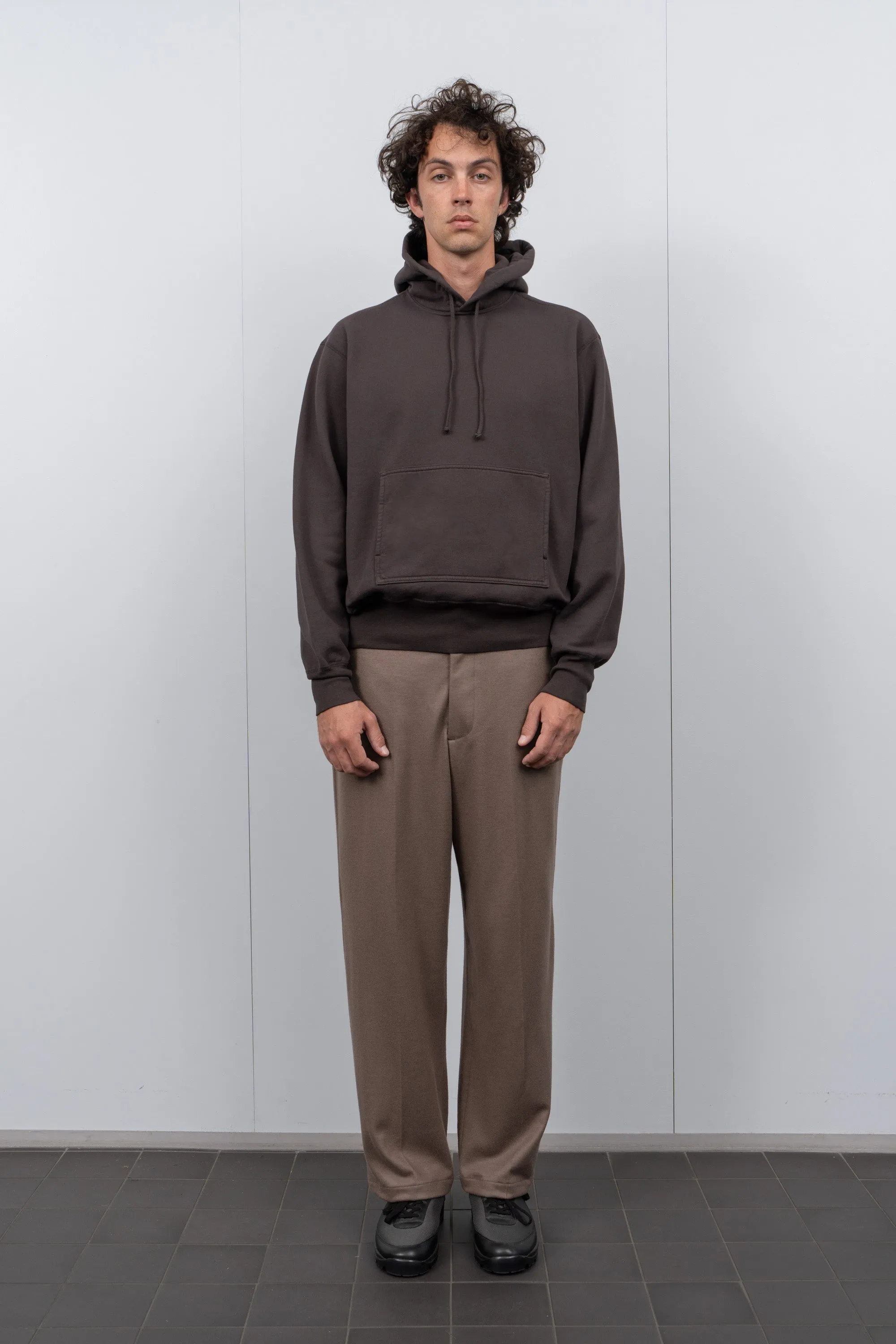 LW - C HOODIE - TIRE BLACK sold by Lady White Co. product image thumbnail 2