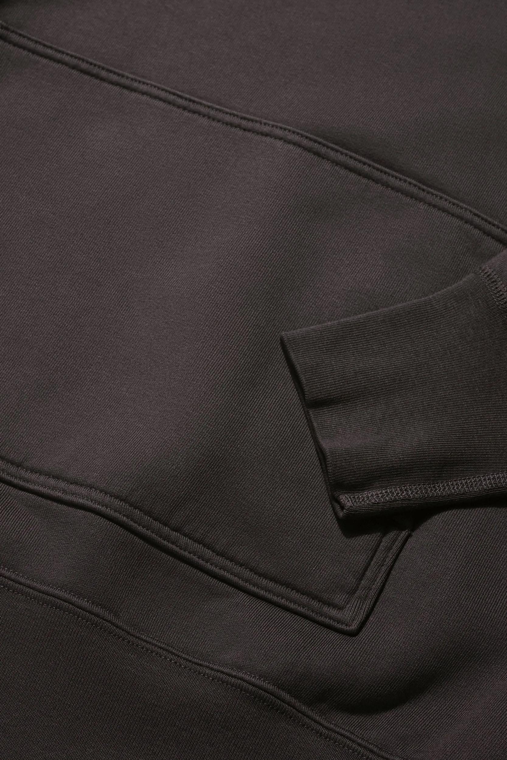 LW - C HOODIE - TIRE BLACK sold by Lady White Co. product image thumbnail 5