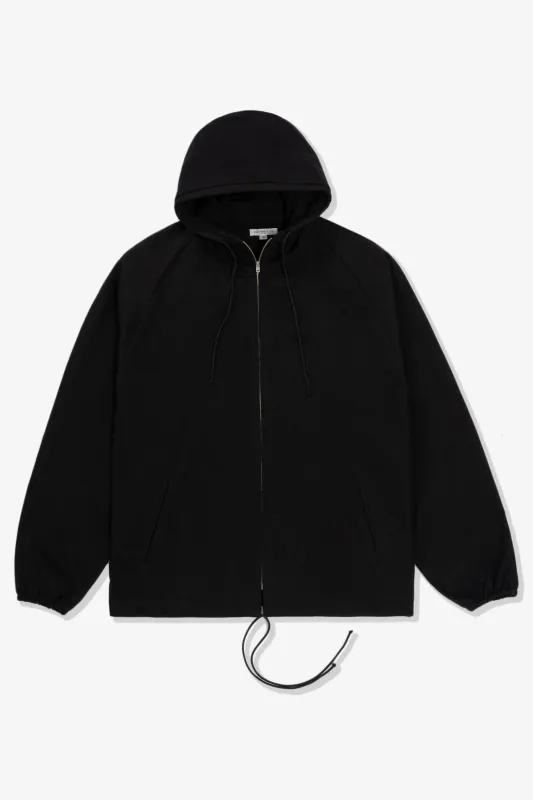 JERSEY PARKA - BLACK made by Lady White Co.