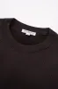 HEAVY GUSSET CREWNECK - TIRE BLACK sold by Lady White Co.