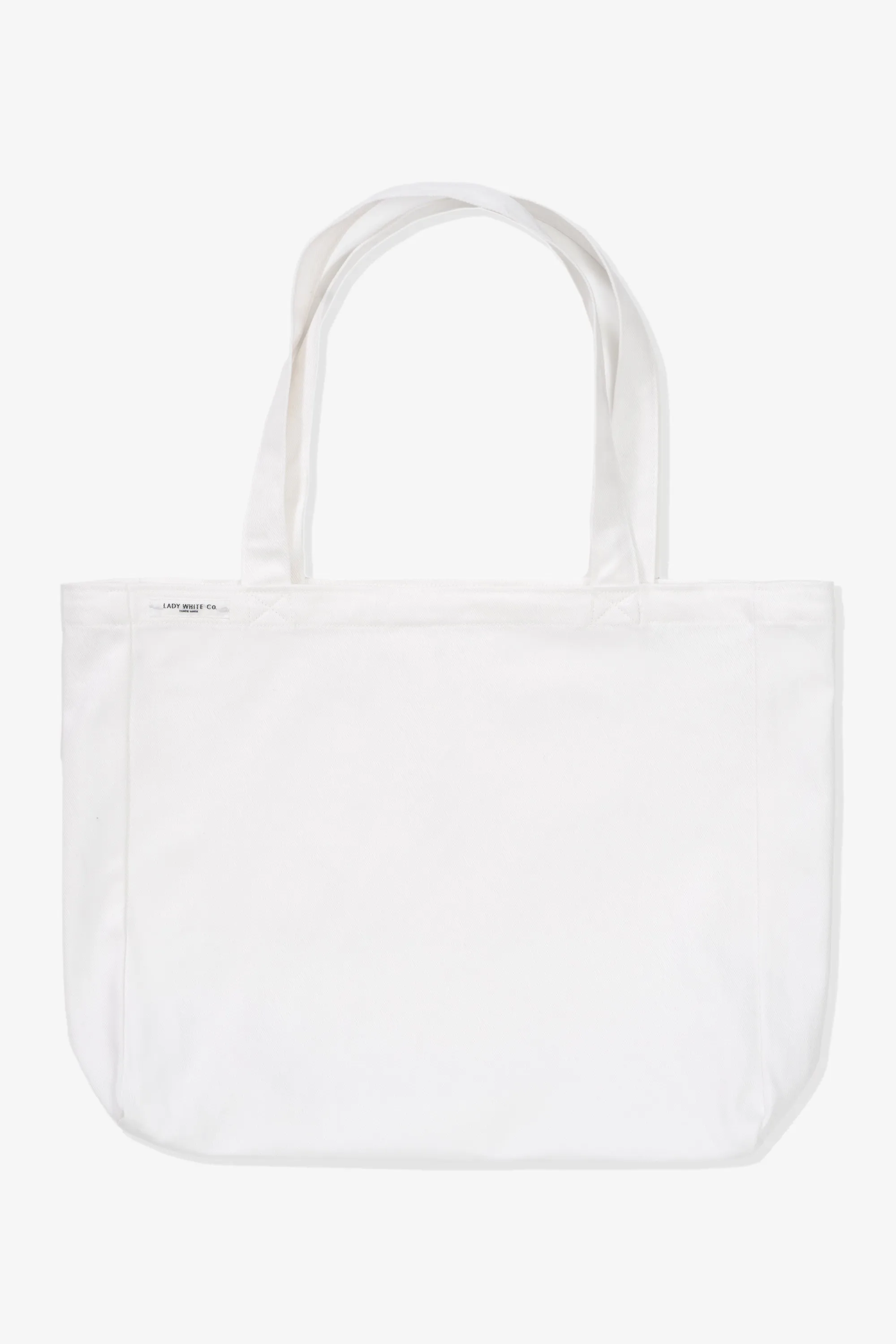 UTILITY TOTE - WHITE sold by Lady White Co.