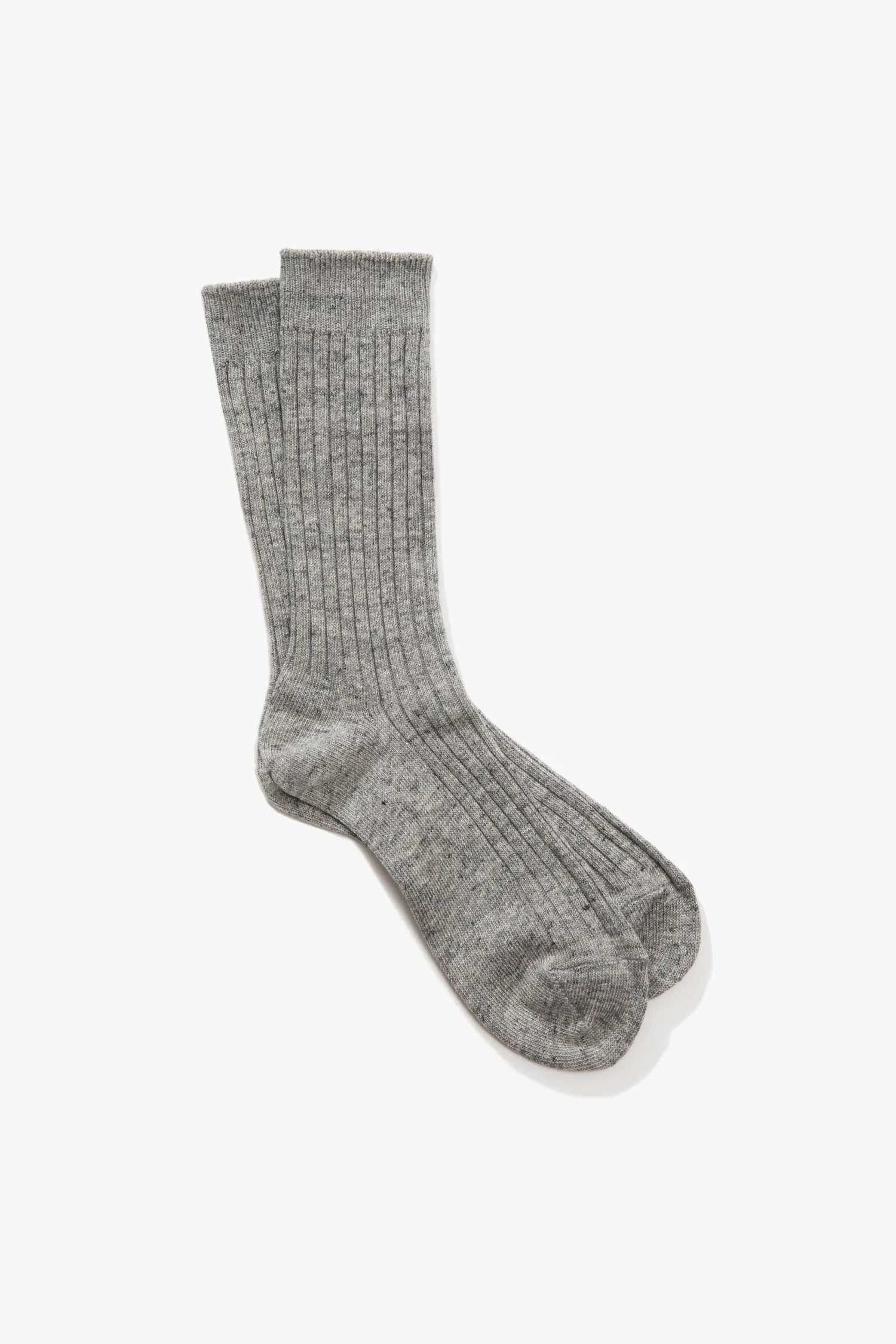 LW - C SOCK - GREY MELANGE sold by Lady White Co. product image thumbnail 2