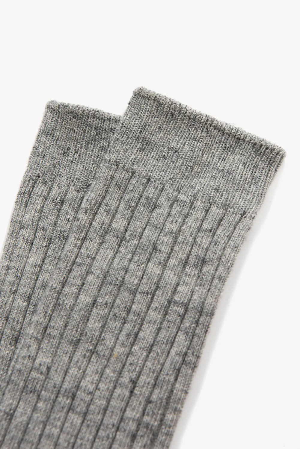 LW - C SOCK - GREY MELANGE sold by Lady White Co. product image thumbnail 3