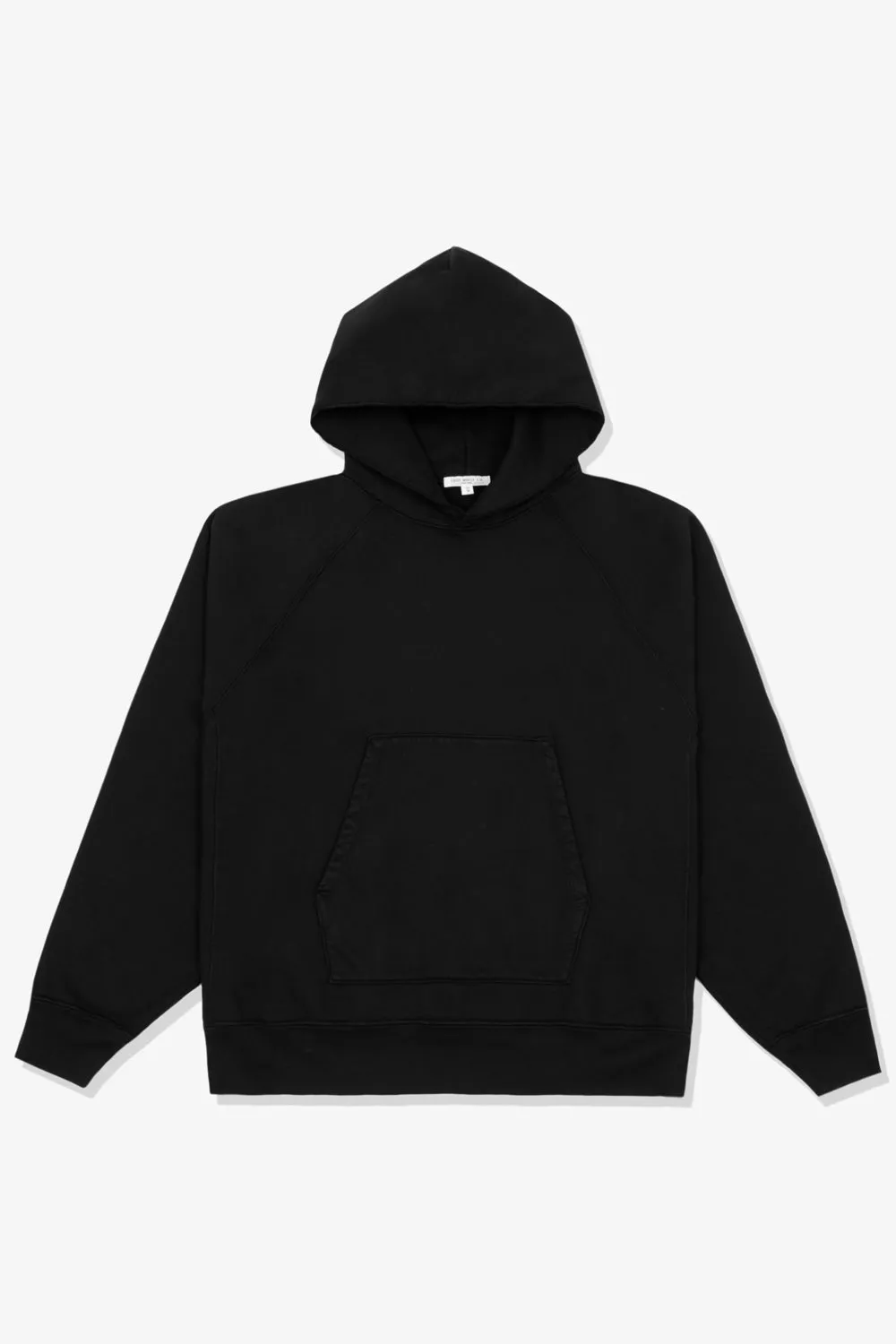 SUPER WEIGHTED HOODIE - BLACK sold by Lady White Co.