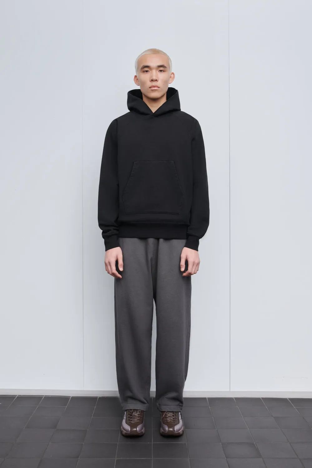 SUPER WEIGHTED HOODIE - BLACK sold by Lady White Co. product image thumbnail 2