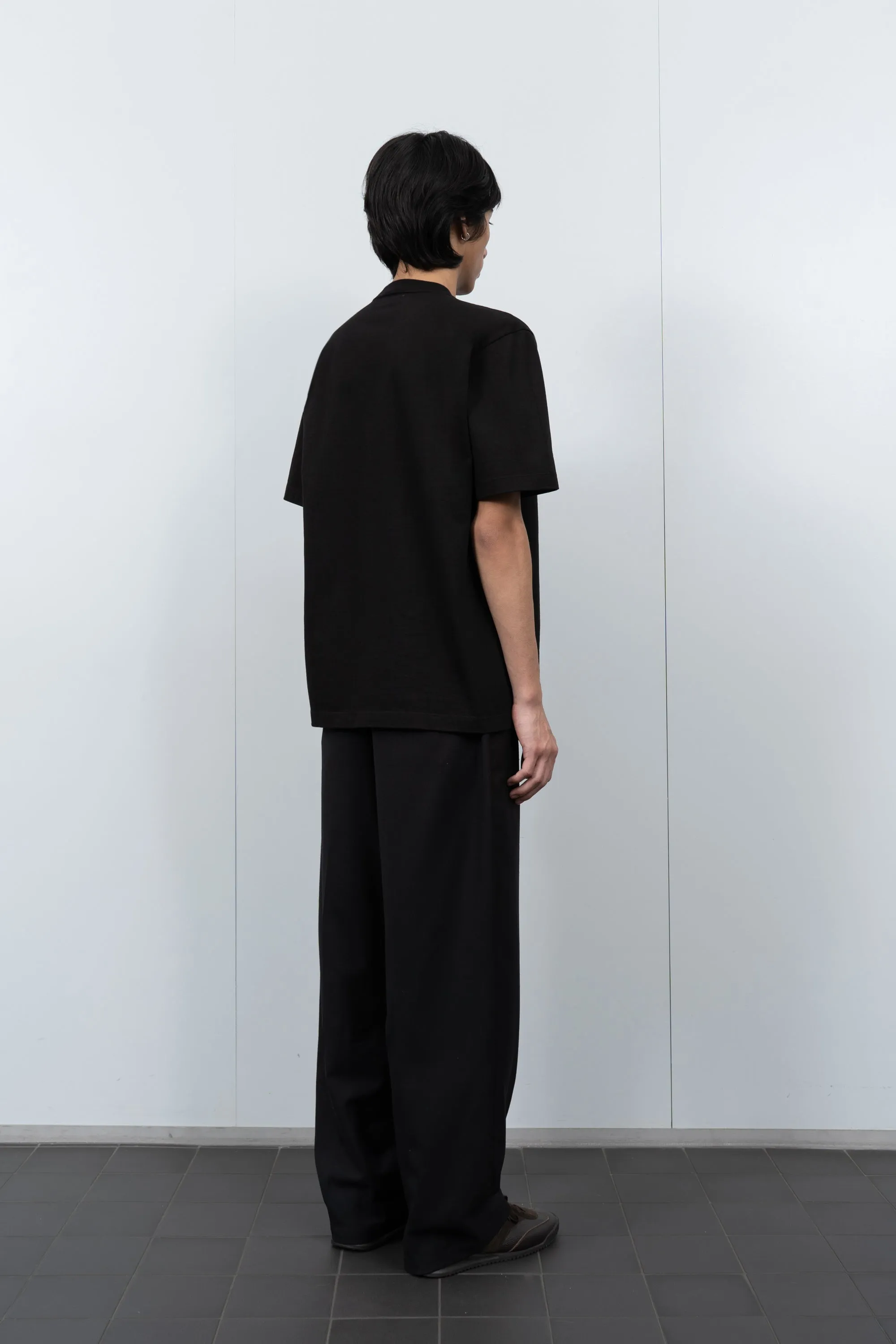 RUGBY T-SHIRT - BLACK sold by Lady White Co. product image thumbnail 3