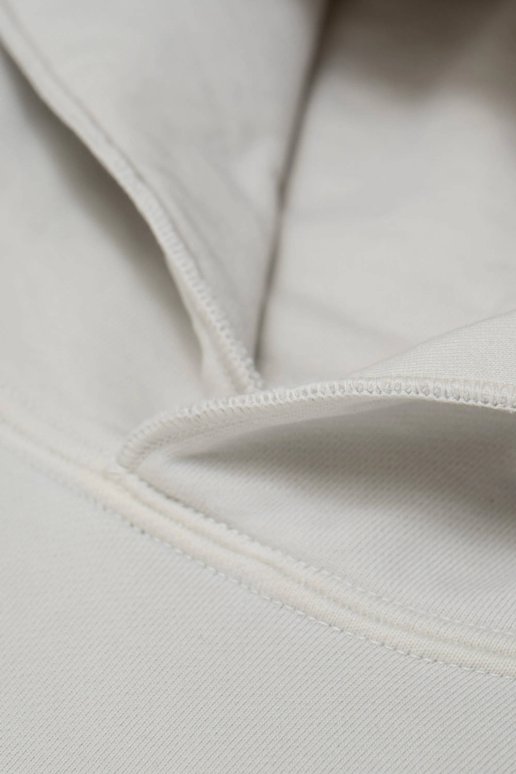 SUPER WEIGHTED HOODIE - OFF WHITE sold by Lady White Co. product image thumbnail 4