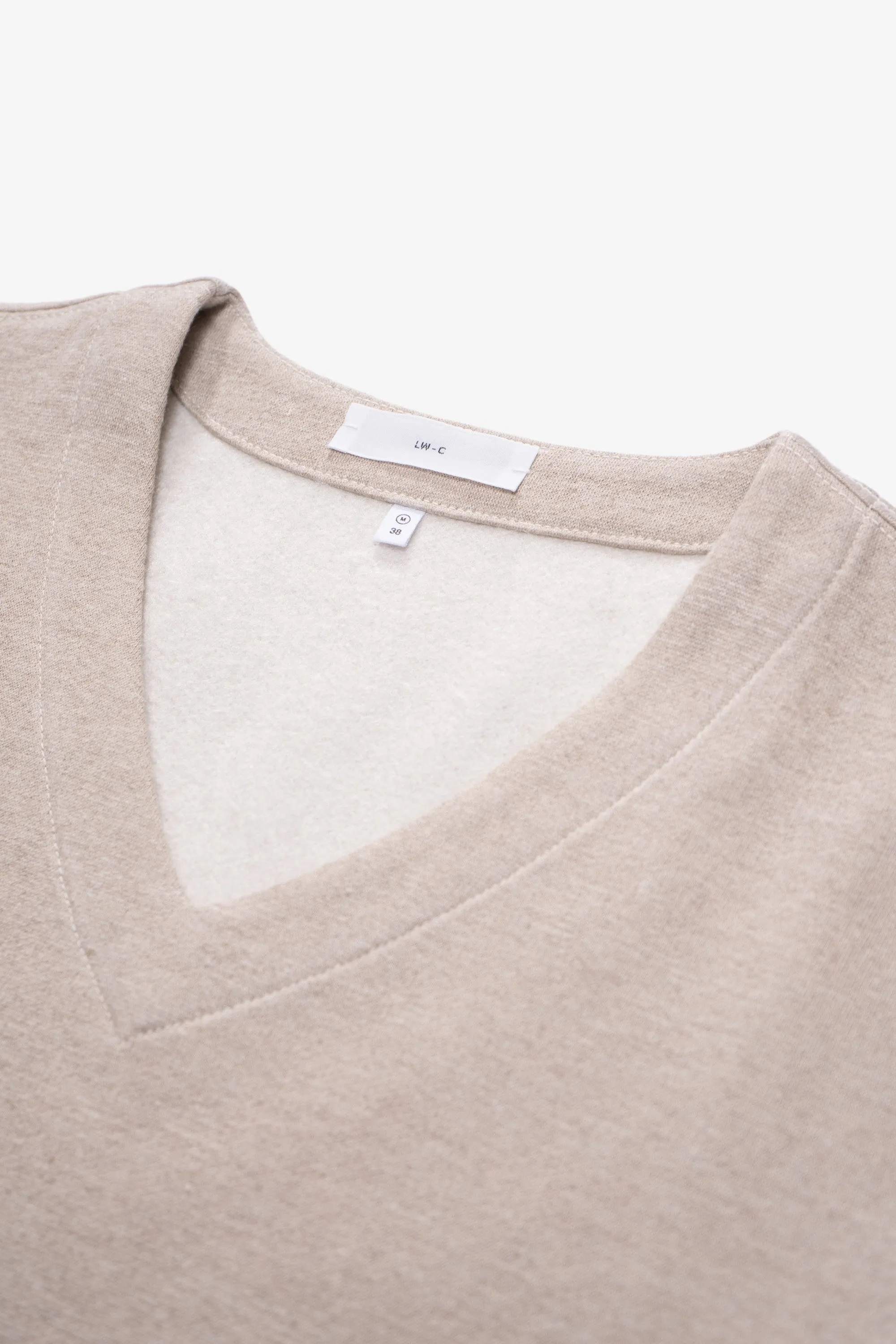 V NECK SWEATER - SILK LINEN sold by Lady White Co. product image thumbnail 4