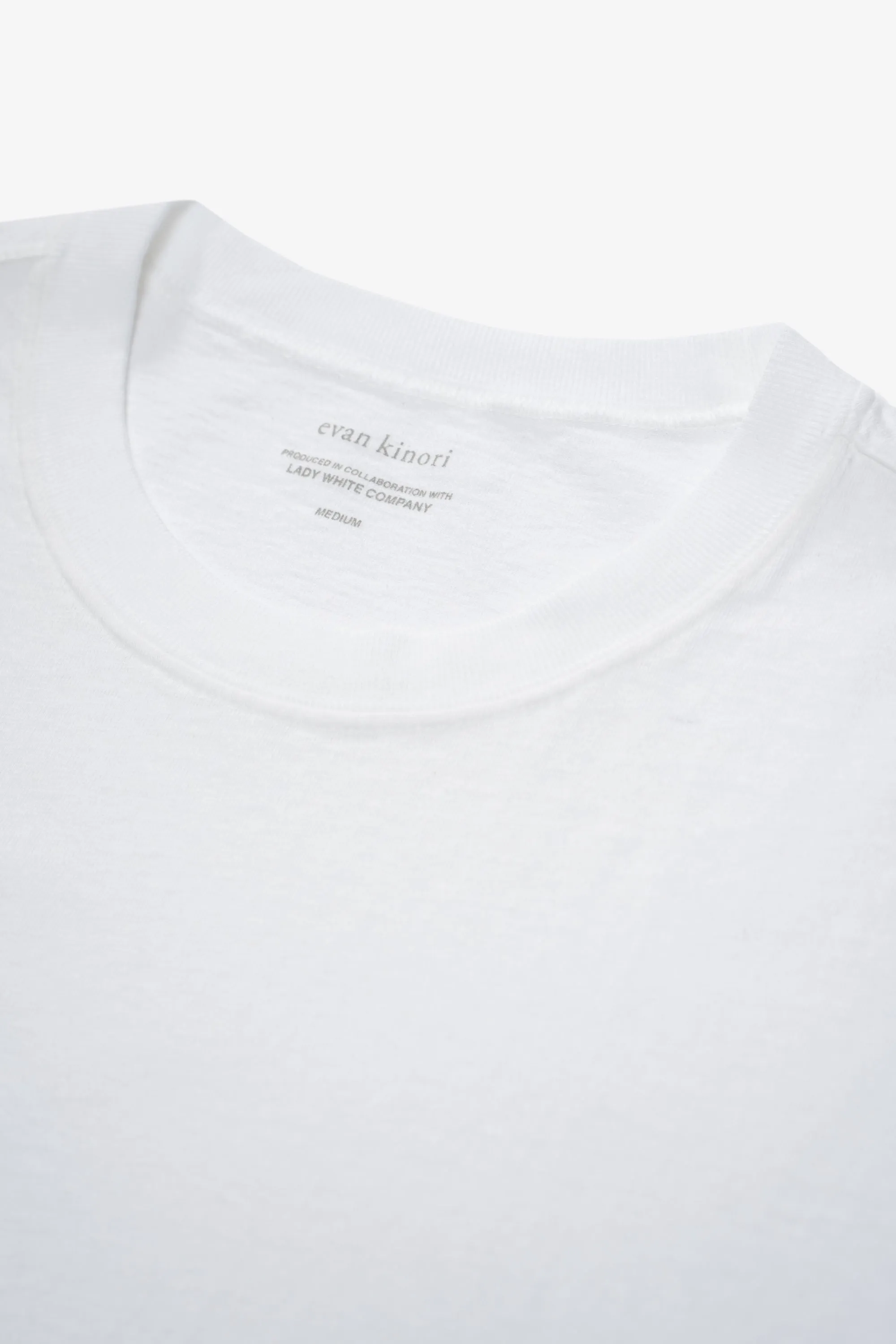 LW - C x Evan Kinori T-Shirt - White sold by Lady White Co. product image thumbnail 4