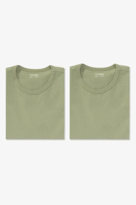 OUR T-SHIRT 2-PACK - PISTACHIO sold by Lady White Co.