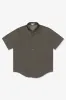 S/S CR BUTTON DOWN - GREY OLIVE sold by Lady White Co.