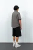 S/S CR BUTTON DOWN - GREY OLIVE sold by Lady White Co.
