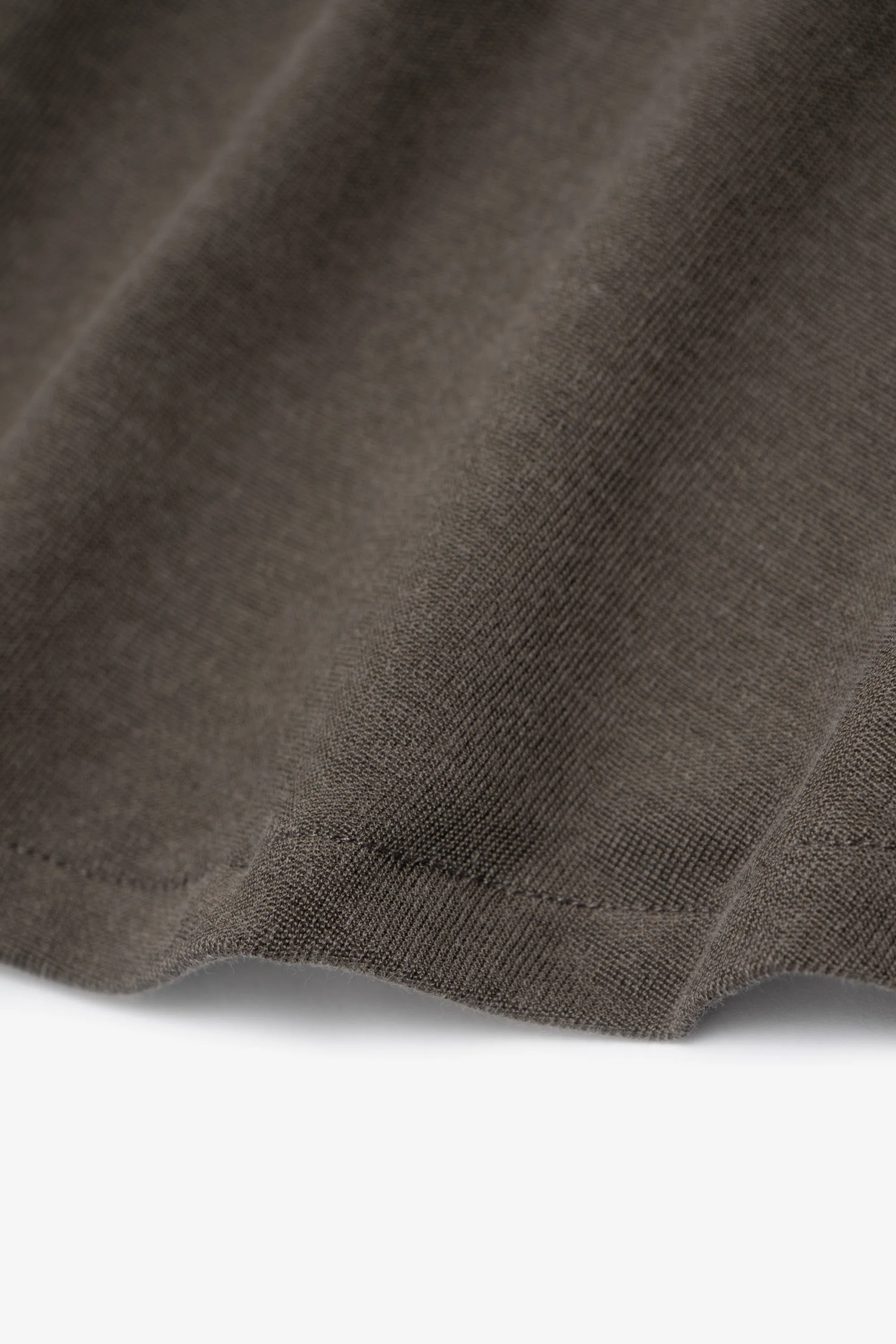 S/S CR BUTTON DOWN - GREY OLIVE sold by Lady White Co. product image thumbnail 5