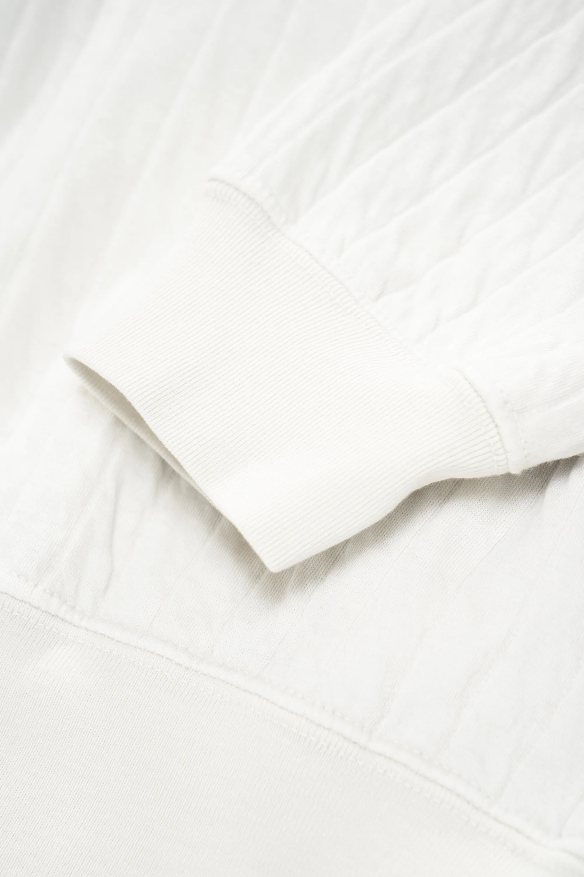 QUILTED CREWNECK - OFF WHITE sold by Lady White Co. product image thumbnail 5