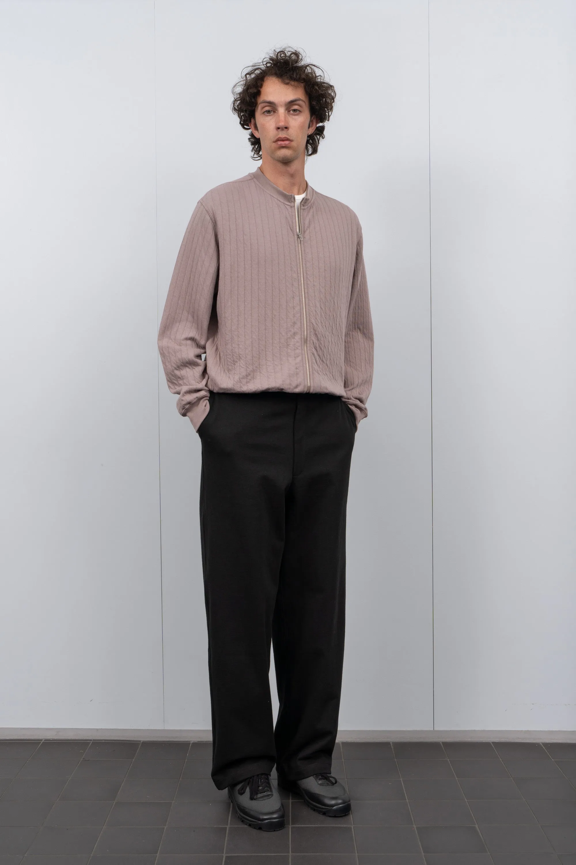 QUILTED ZIP UP - PALE PURPLE sold by Lady White Co. product image thumbnail 2