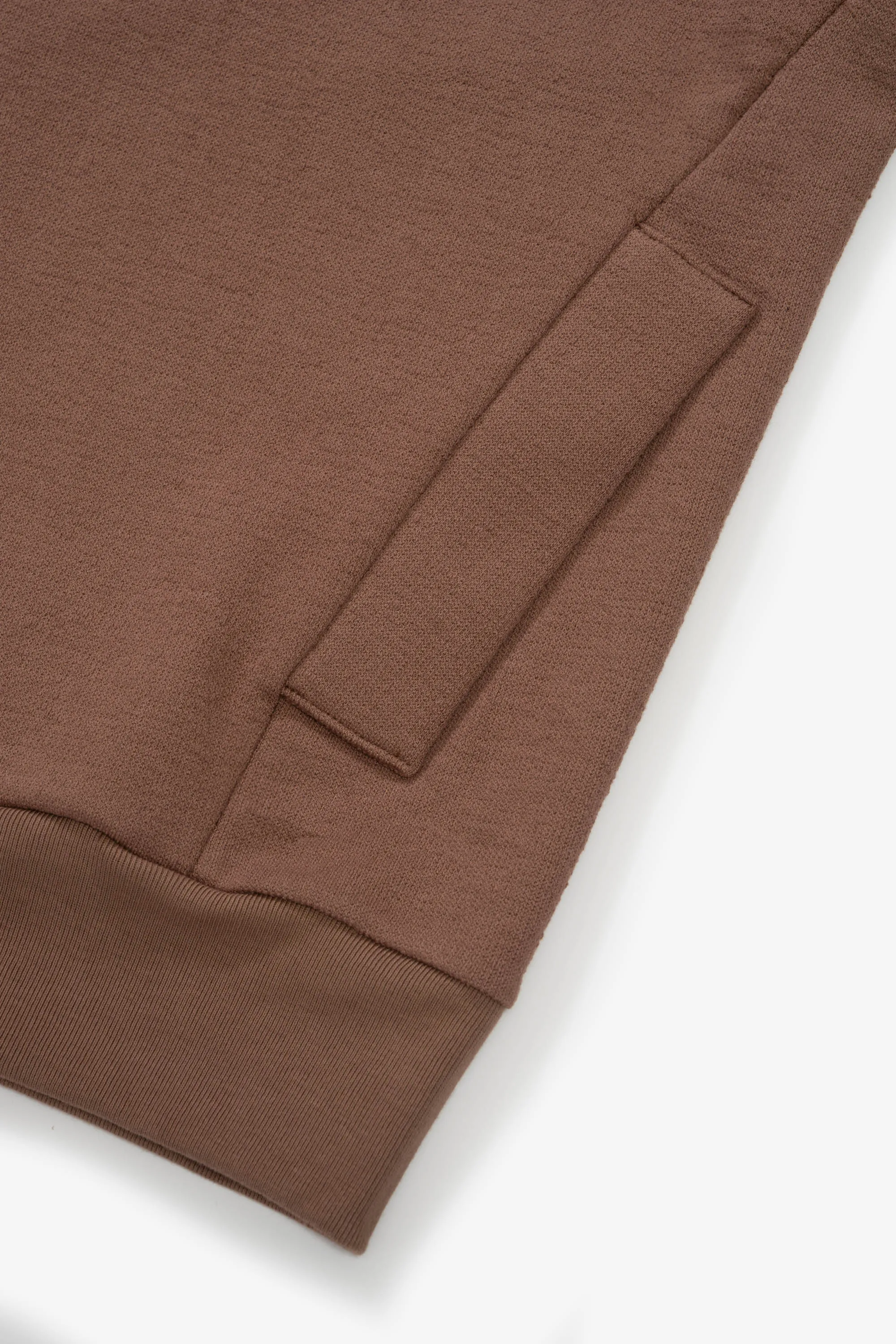 TEXTURED ZIP HOODIE - SEDONA sold by Lady White Co. product image thumbnail 5