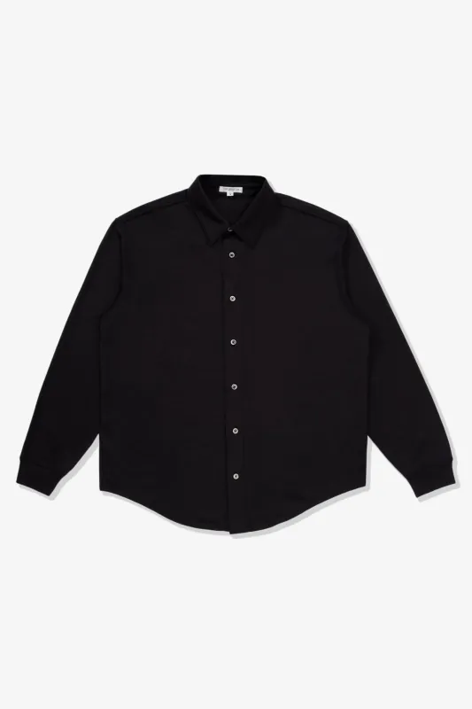 WOOL BUTTON UP - DARK PURPLE sold by Lady White Co.