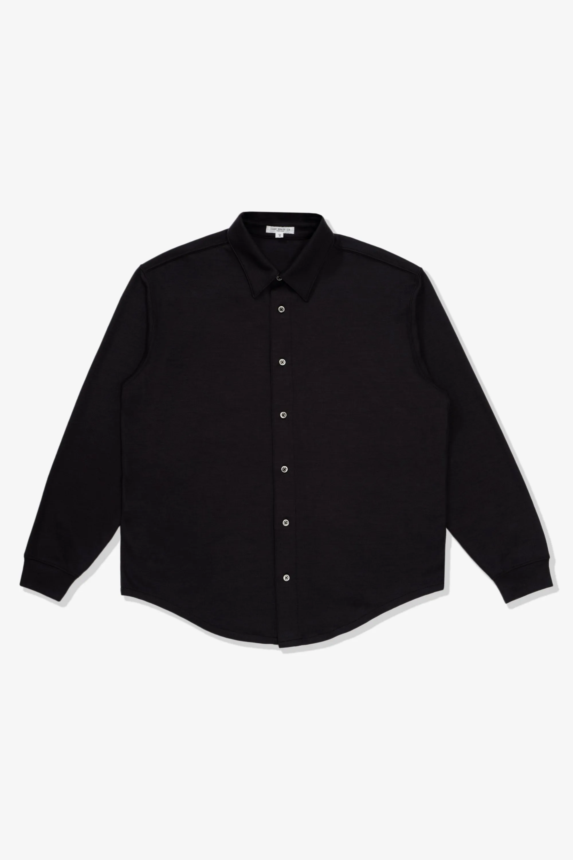 WOOL BUTTON UP - DARK PURPLE sold by Lady White Co.