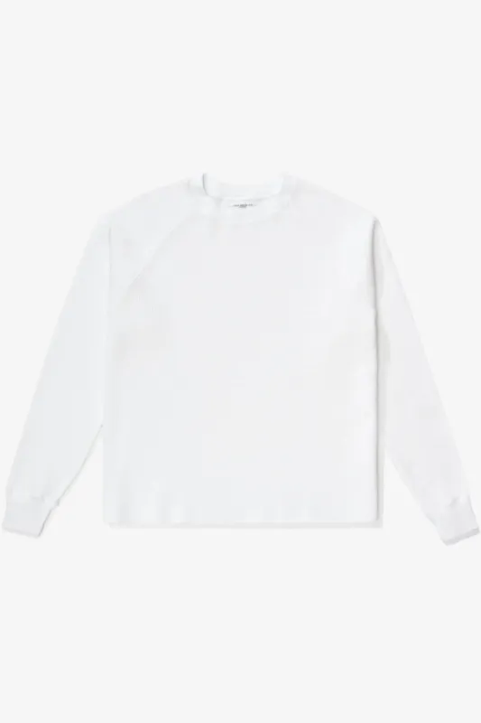 RAGLAN THERMAL - WHITE sold by Lady White Co.