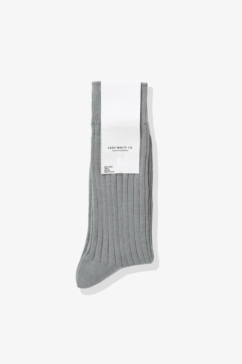 LW - C SOCK - STEEL GREY sold by Lady White Co.