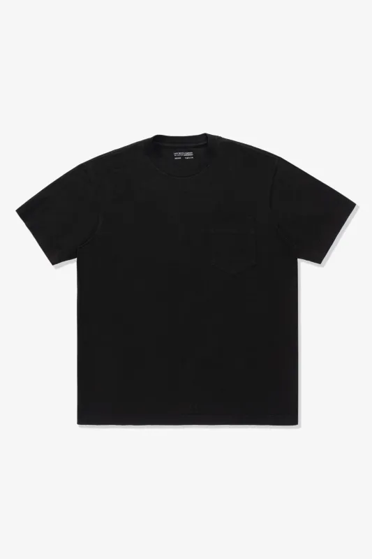 MUNICIPAL POCKET T-SHIRT - BLACK sold by Lady White Co.