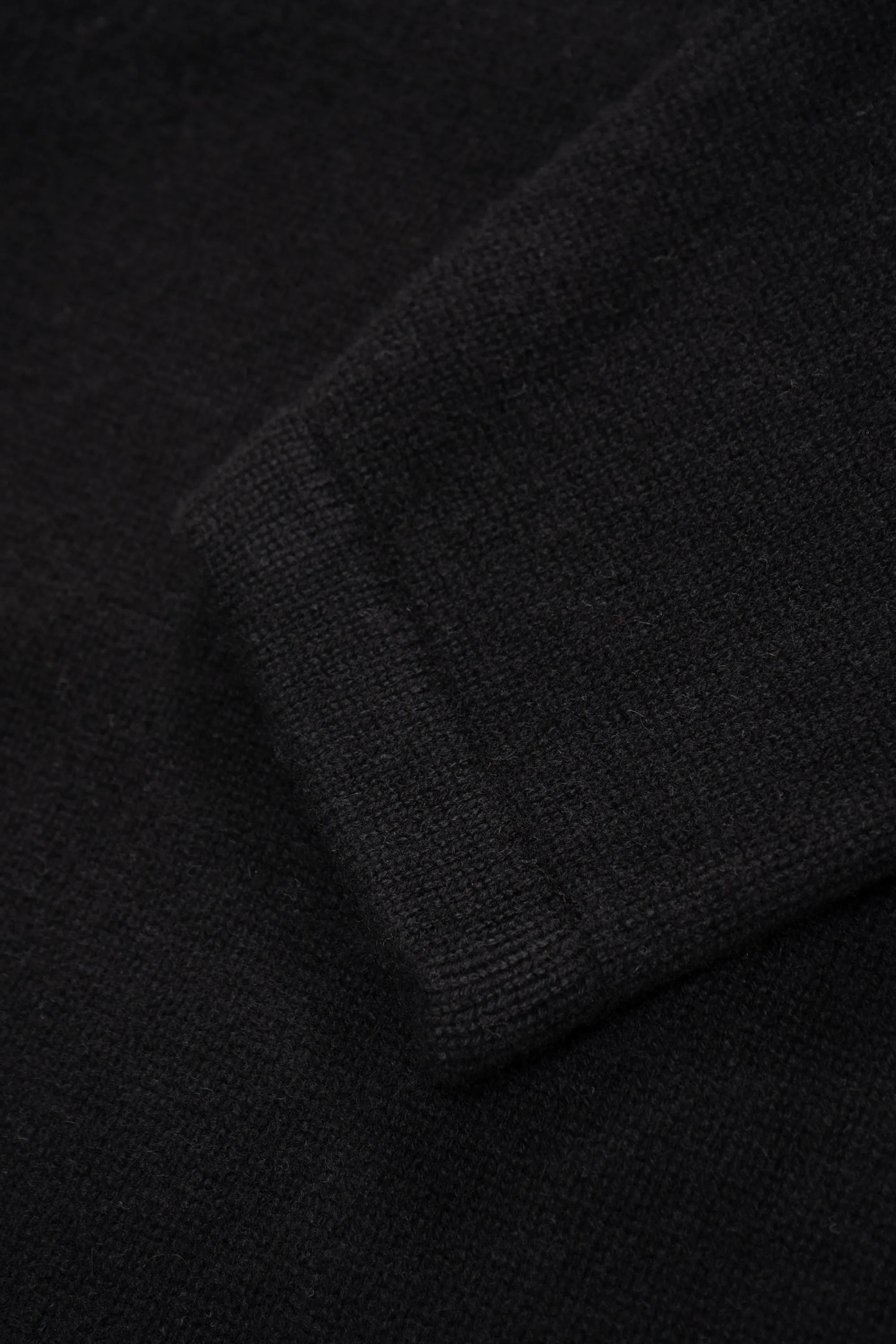 WOOL CASHMERE SWEATER - BLACK sold by Lady White Co. product image thumbnail 5
