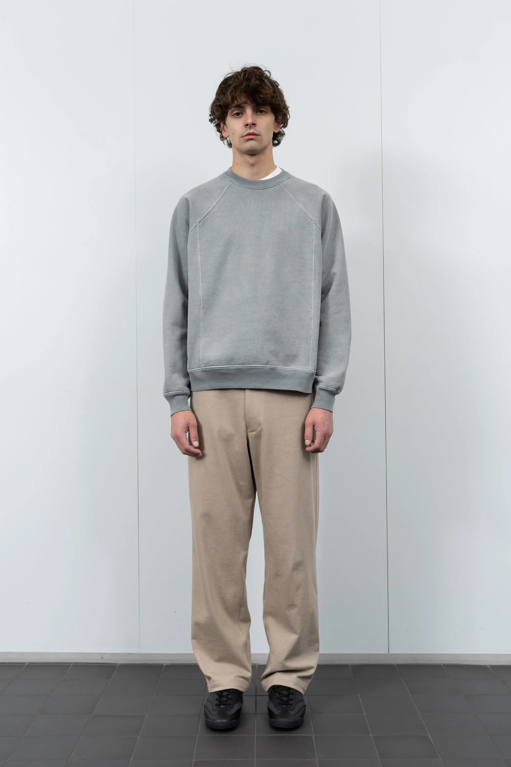 HEAVY GUSSET CREWNECK - PIGMENT KELP sold by Lady White Co. product image thumbnail 2