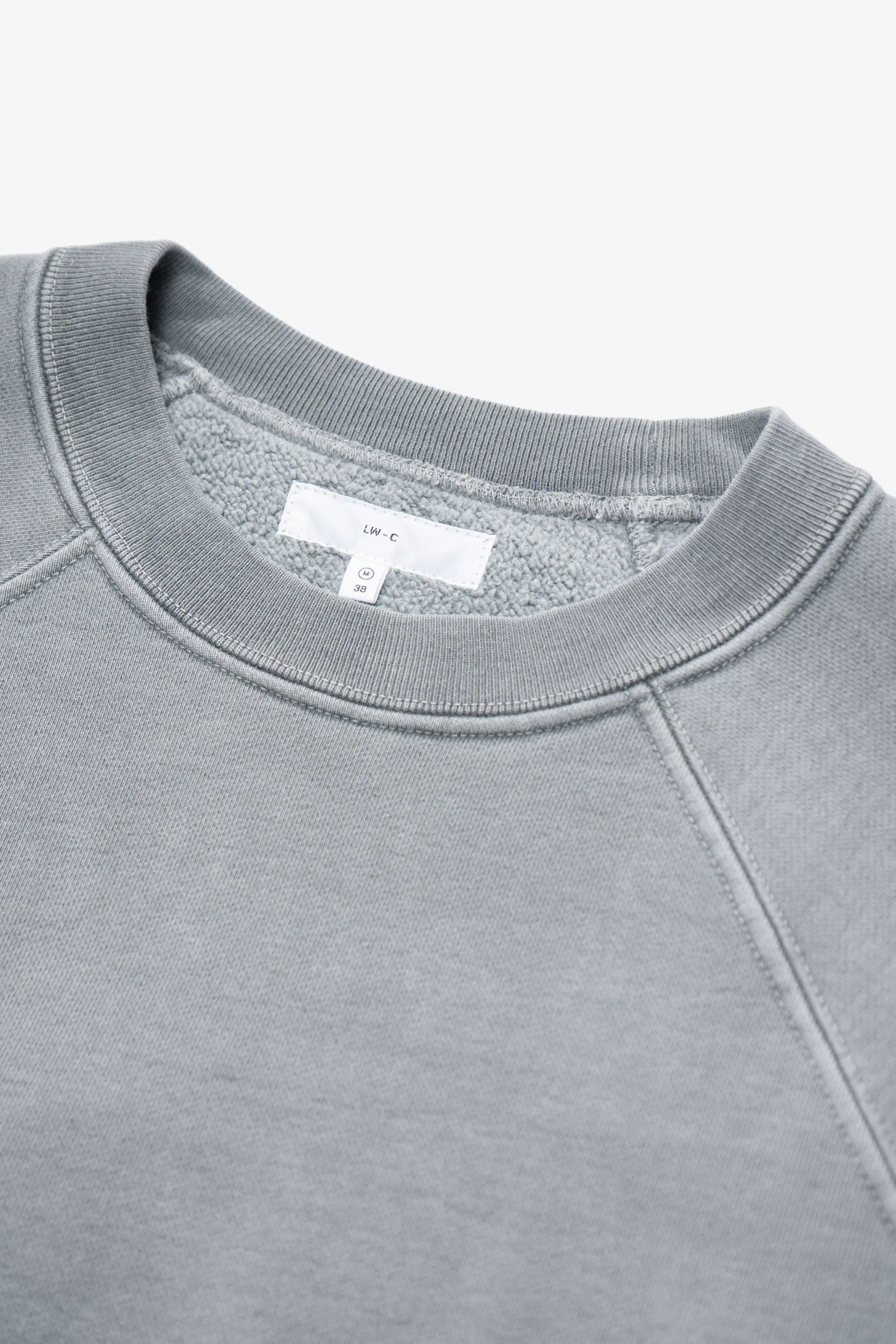 HEAVY GUSSET CREWNECK - PIGMENT KELP sold by Lady White Co. product image thumbnail 4